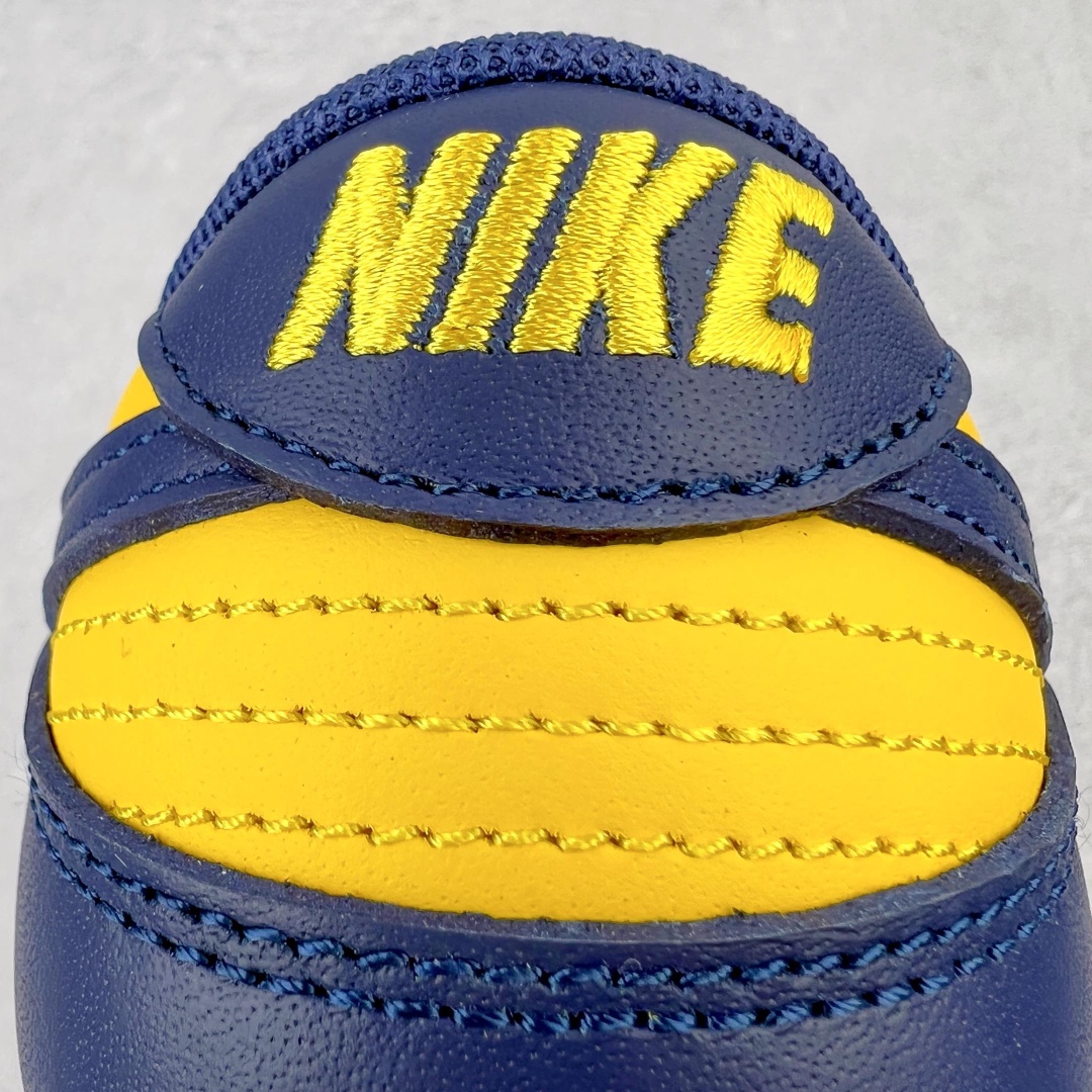 图片[15]-＃M纯原 NK Dunk Low 密歇根蓝黄 货号：DD1391-700 圈内最强 零售首选 独家原厂航空铝磨具打磨大底 鞋头坡度极致还原 原盒原配 圈内天花板工艺 原厂冲刀 超高清洁度 全鞋零毛边皮料切割 全套原楦原模倾力打造完美版型 采用原厂百宏鞋带以及原厂百宏织唛舌标 内标可供原厂几率过验 原厂中底布黄色点胶 原厂中底布拉帮走线遵循公司‼️尺码：36 36.5 37.5 38 38.5 39 40 40.5 41 42 42.5 43 44 44.5 45 46 47.5-选品中心