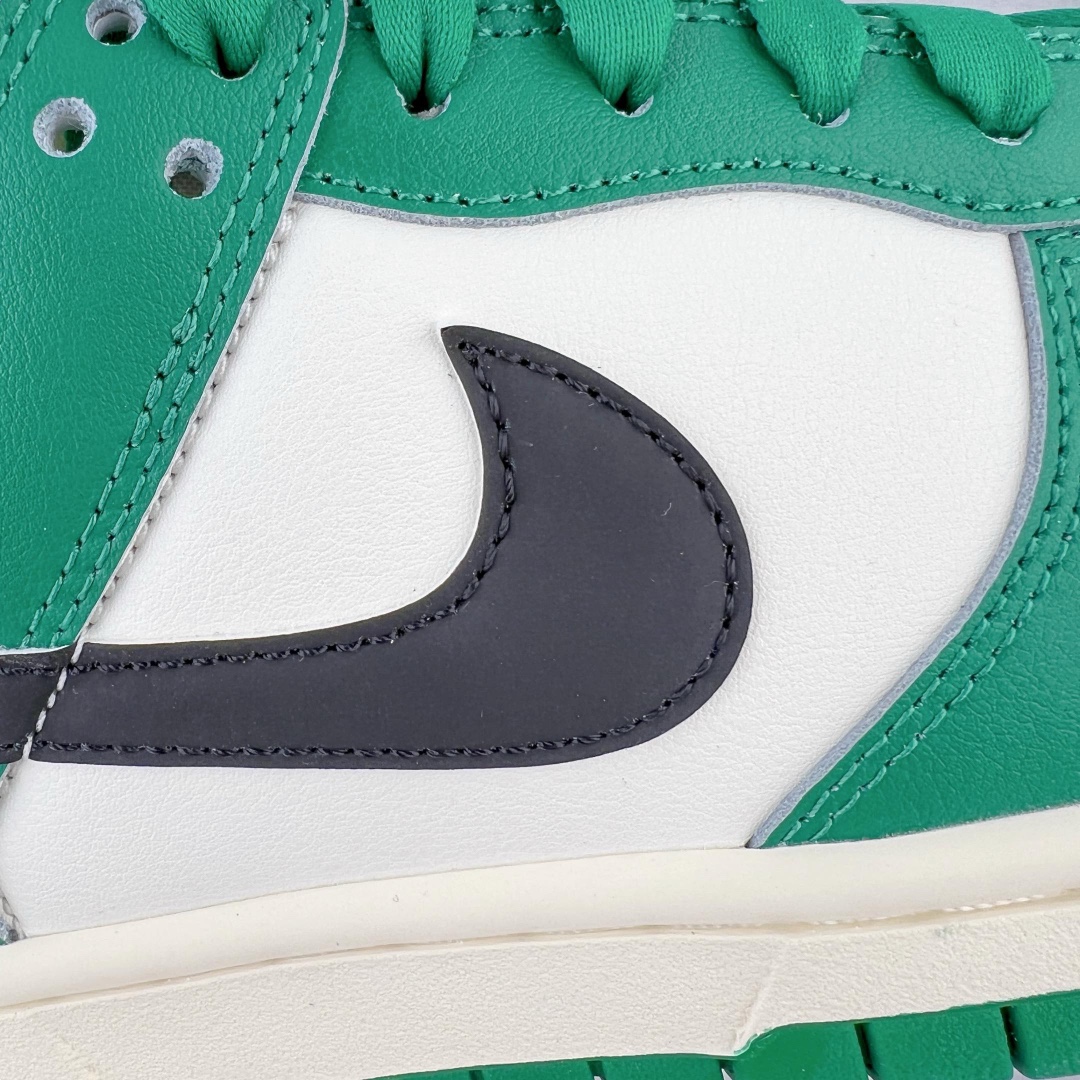 图片[10]-＃M纯原 NK Dunk Low 白绿彩票 DR9654-100 圈内最强 零售首选 独家原厂航空铝磨具打磨大底 鞋头坡度极致还原 原盒原配 圈内天花板工艺 原厂冲刀 超高清洁度 全鞋零毛边皮料切割 全套原楦原模倾力打造完美版型 采用原厂百宏鞋带以及原厂百宏织唛舌标 内标可供原厂几率过验 原厂中底布黄色点胶 原厂中底布拉帮走线遵循公司‼️尺码：36 36.5 37.5 38 38.5 39 40 40.5 41 42 42.5 43 44 44.5 45 46 47.5-选品中心