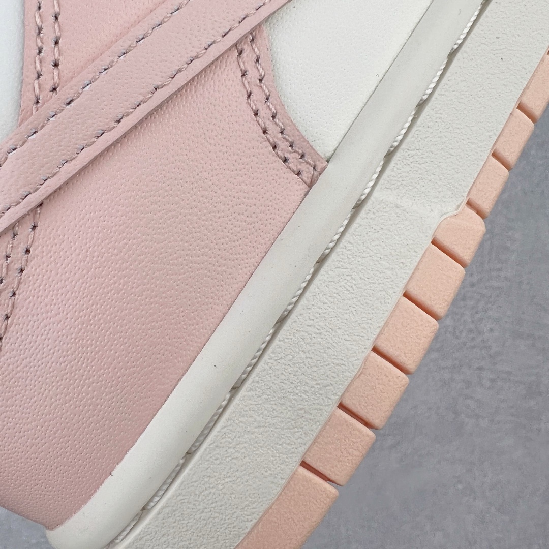 图片[12]-＃M纯原 NK SB Dunk Low 樱花粉 DD1503-102 圈内最强 零售首选 独家原厂航空铝磨具打磨大底 鞋头坡度极致还原 原盒原配 圈内天花板工艺 原厂冲刀 超高清洁度 全鞋零毛边皮料切割 全套原楦原模倾力打造完美版型 采用原厂百宏鞋带以及原厂百宏织唛舌标 内标可供原厂几率过验 原厂中底布黄色点胶 原厂中底布拉帮走线遵循公司‼️尺码：36 36.5 37.5 38 38.5 39-选品中心