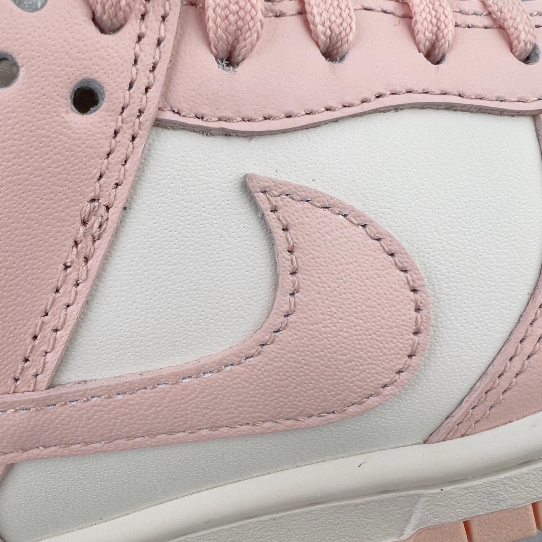 图片[10]-＃M纯原 NK SB Dunk Low 樱花粉 DD1503-102 圈内最强 零售首选 独家原厂航空铝磨具打磨大底 鞋头坡度极致还原 原盒原配 圈内天花板工艺 原厂冲刀 超高清洁度 全鞋零毛边皮料切割 全套原楦原模倾力打造完美版型 采用原厂百宏鞋带以及原厂百宏织唛舌标 内标可供原厂几率过验 原厂中底布黄色点胶 原厂中底布拉帮走线遵循公司‼️尺码：36 36.5 37.5 38 38.5 39-选品中心