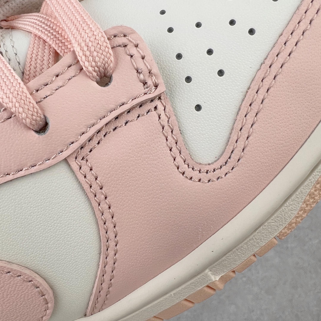 图片[11]-＃M纯原 NK SB Dunk Low 樱花粉 DD1503-102 圈内最强 零售首选 独家原厂航空铝磨具打磨大底 鞋头坡度极致还原 原盒原配 圈内天花板工艺 原厂冲刀 超高清洁度 全鞋零毛边皮料切割 全套原楦原模倾力打造完美版型 采用原厂百宏鞋带以及原厂百宏织唛舌标 内标可供原厂几率过验 原厂中底布黄色点胶 原厂中底布拉帮走线遵循公司‼️尺码：36 36.5 37.5 38 38.5 39-选品中心