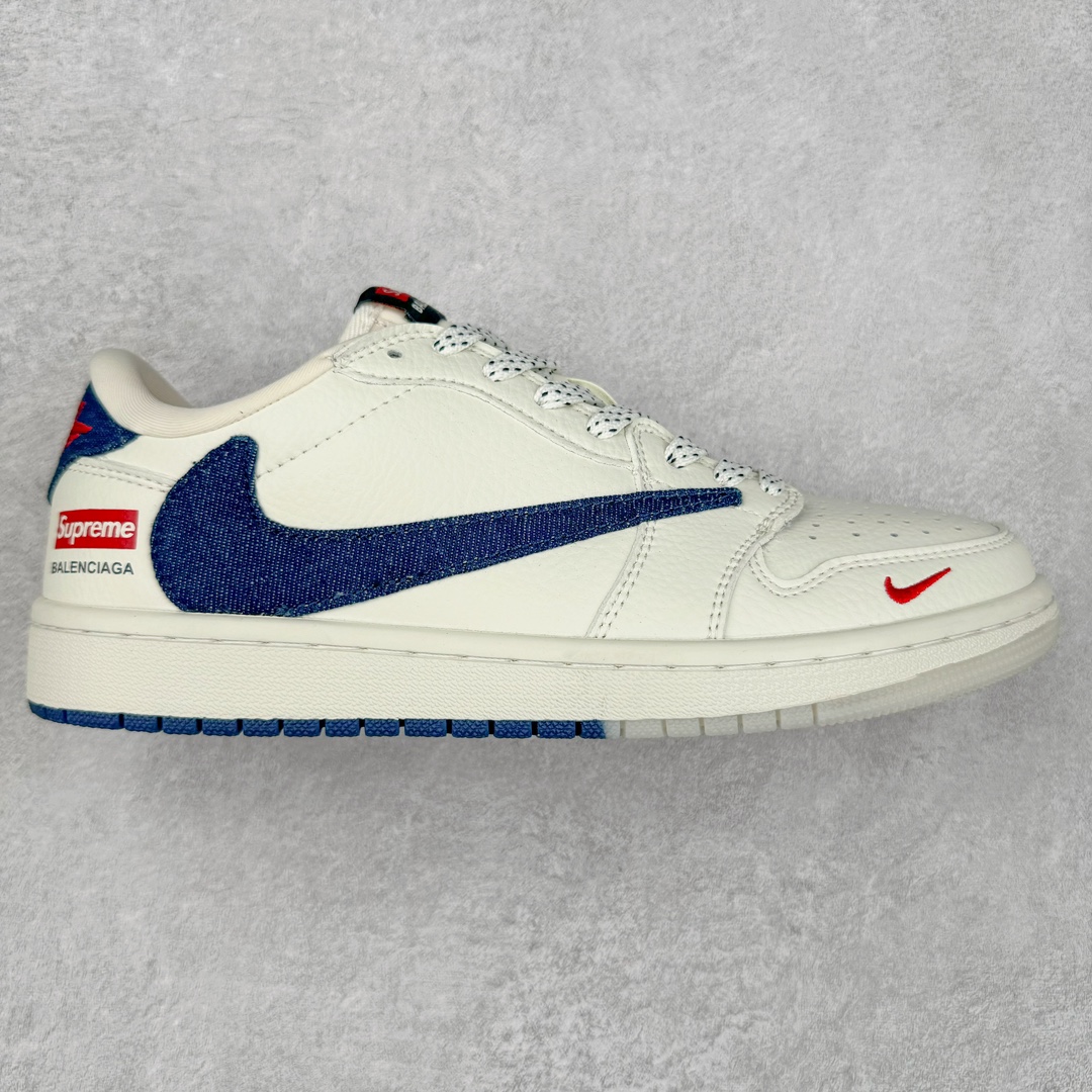 TS x Air Jordan AJ1 Low 倒钩低帮联名定制配色 JH6088-608 原厂内置气垫魔块 A模大底 头层小牛皮 鞋舌AJ原厂专用牛津布+AJ专用反口珍珠布+原厂无杂质高弹内里海棉+特殊封边弹力鞋带 尺码：36 36.5 37.5 38 38.5 39 40 40.5 41 42 42.5 43 44 44.5 45 46 47.5-选品中心