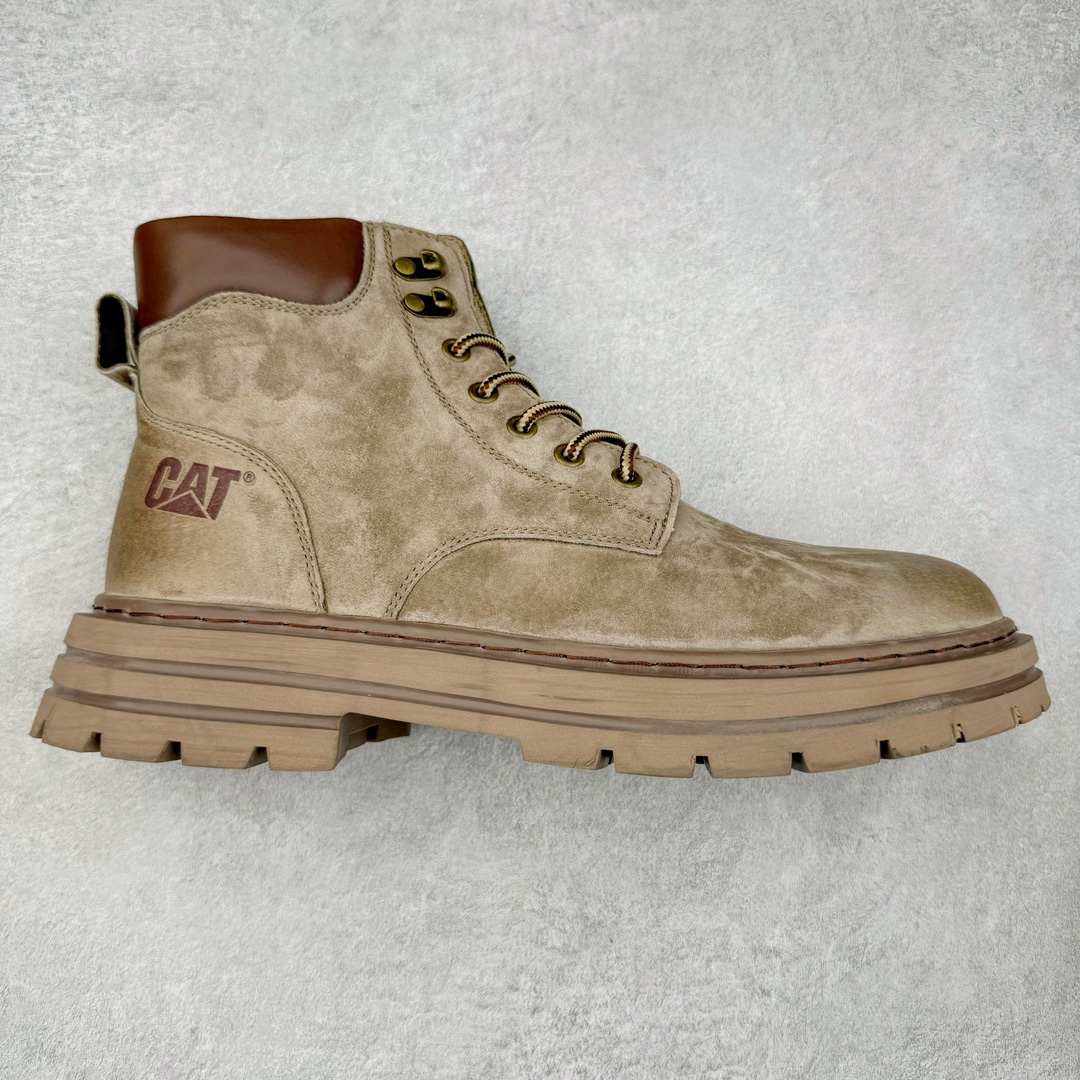 ＃特价福利 CAT卡特 硬汉推土机品牌经典百搭户外休闲大黄靴系列 广东大厂品质 24ss秋冬新款 常年主打 时尚潮流搭配 面料釆用意大利进口磨砂牛皮 全鞋真牛皮材料 大底到五金都是代工厂原材料制作 好货不杀猪 首单质量严格把控 全套官网统一包装 今年冬季防寒户外专用 日常随意搭配 型男必备 尺码：38 39 40 41 42 43 44 (偏大一码)-选品中心
