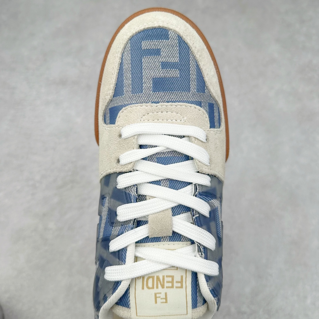 图片[4]-＃F版纯原 FENDI 芬迪 Match sneaters 魔术贴低帮运动鞋 独家定制 全身20几个细节点全部做到一致还原 吊打市面所有版本 独家原装套装配件官方同源 渠道原装订单 全套专柜包装物及配件#鞋底嵌入核心防伪芯片感应装置 FENDI芬迪match最新爆款情侣款运动鞋板鞋原版购入 高工艺无缝细空胶技术 贴楦误差0.05mm,鞋底采用固特异内外锁死工艺 最大限度弯折永不开胶 原鞋一致效果环保无味 鞋面采用麂皮和皮革拼接组合 logo内里采用毛巾绒里 上脚超级柔软 轻便 舒适搭配卫衣 尺码：35 36 37 38 39 40 41 42 43 44 45-选品中心