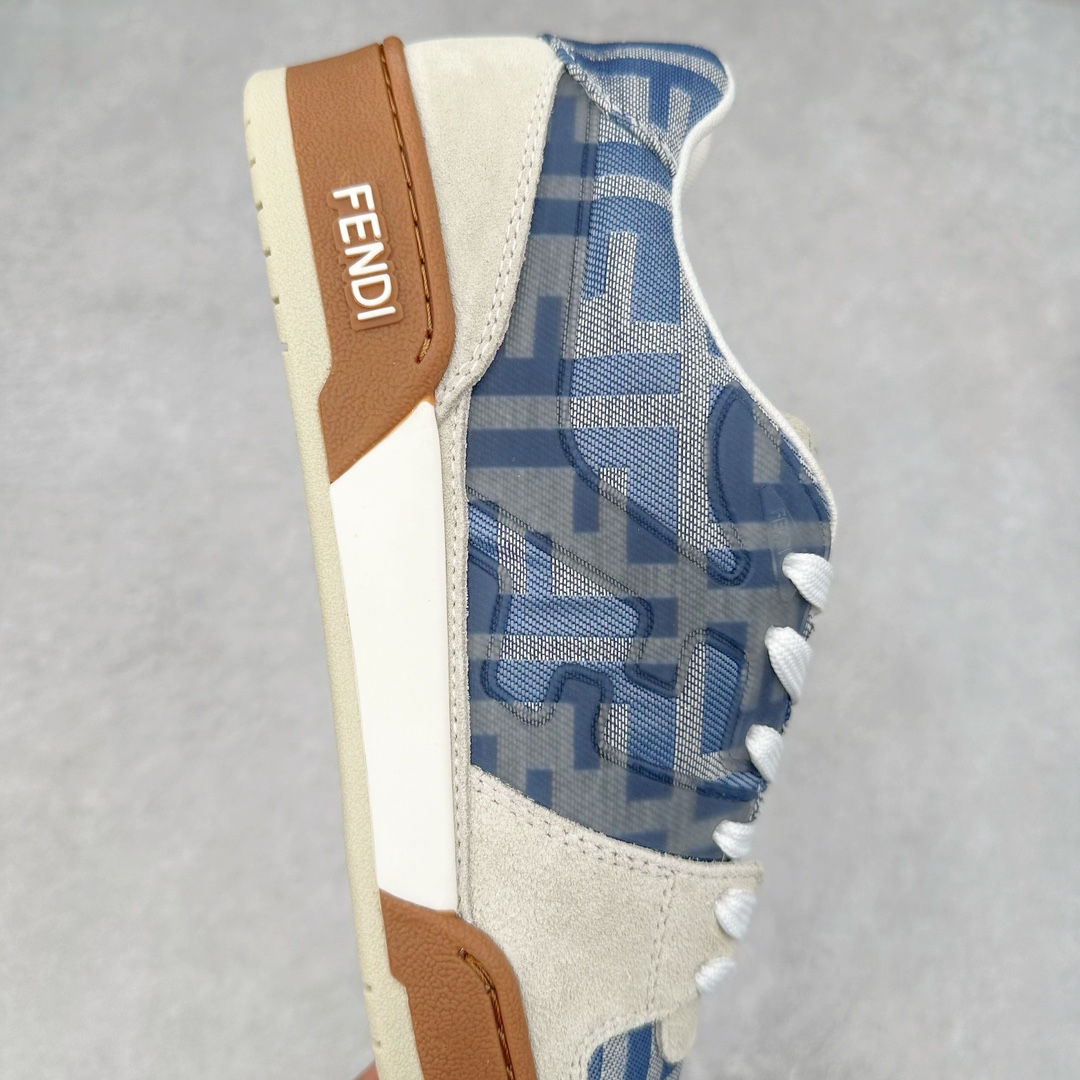 图片[6]-＃F版纯原 FENDI 芬迪 Match sneaters 魔术贴低帮运动鞋 独家定制 全身20几个细节点全部做到一致还原 吊打市面所有版本 独家原装套装配件官方同源 渠道原装订单 全套专柜包装物及配件#鞋底嵌入核心防伪芯片感应装置 FENDI芬迪match最新爆款情侣款运动鞋板鞋原版购入 高工艺无缝细空胶技术 贴楦误差0.05mm,鞋底采用固特异内外锁死工艺 最大限度弯折永不开胶 原鞋一致效果环保无味 鞋面采用麂皮和皮革拼接组合 logo内里采用毛巾绒里 上脚超级柔软 轻便 舒适搭配卫衣 尺码：35 36 37 38 39 40 41 42 43 44 45-选品中心