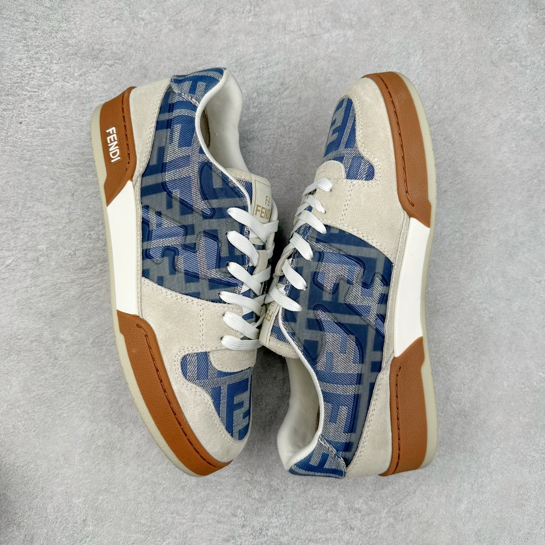 图片[3]-＃F版纯原 FENDI 芬迪 Match sneaters 魔术贴低帮运动鞋 独家定制 全身20几个细节点全部做到一致还原 吊打市面所有版本 独家原装套装配件官方同源 渠道原装订单 全套专柜包装物及配件#鞋底嵌入核心防伪芯片感应装置 FENDI芬迪match最新爆款情侣款运动鞋板鞋原版购入 高工艺无缝细空胶技术 贴楦误差0.05mm,鞋底采用固特异内外锁死工艺 最大限度弯折永不开胶 原鞋一致效果环保无味 鞋面采用麂皮和皮革拼接组合 logo内里采用毛巾绒里 上脚超级柔软 轻便 舒适搭配卫衣 尺码：35 36 37 38 39 40 41 42 43 44 45-选品中心