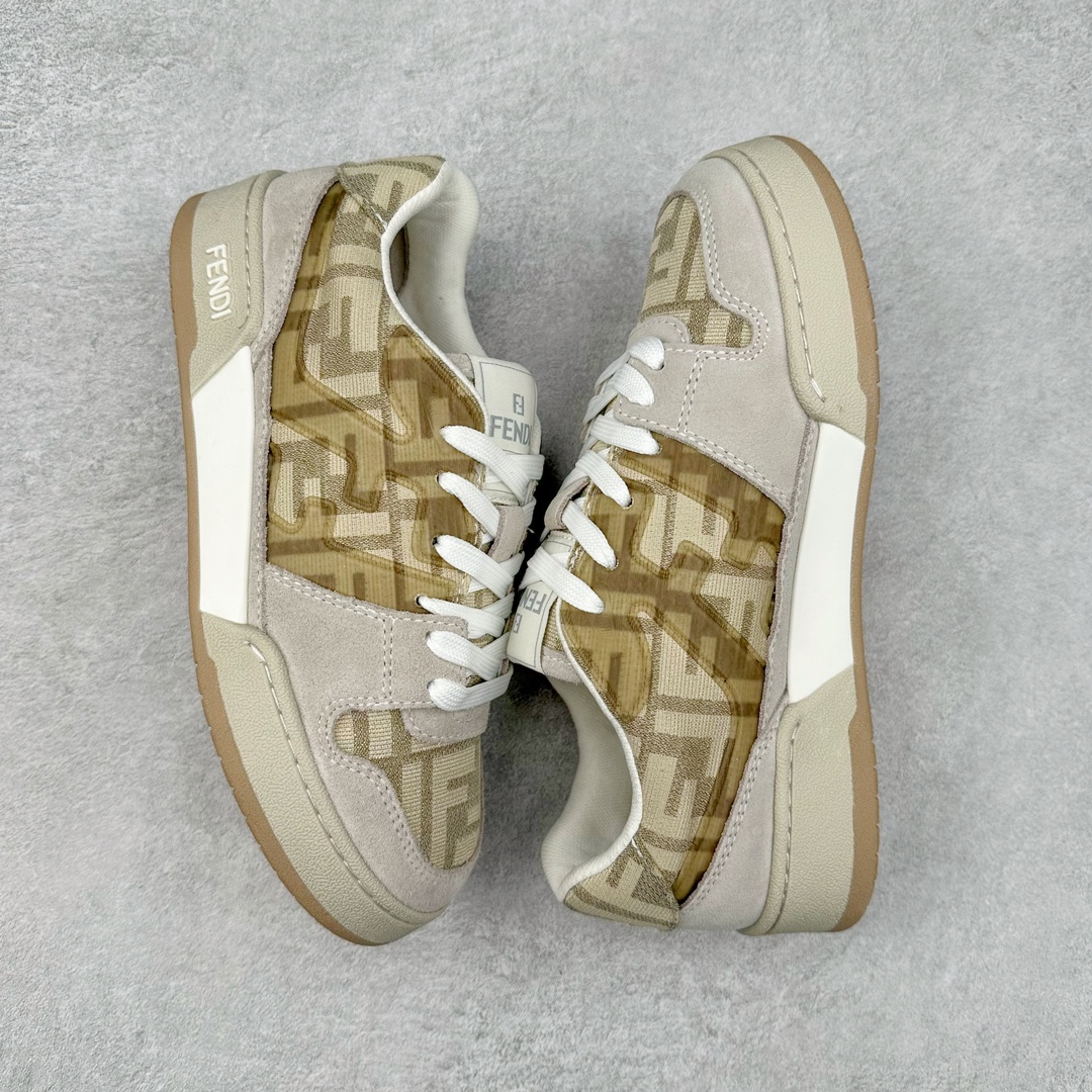 图片[3]-＃F版纯原 FENDI 芬迪 Match sneaters 魔术贴低帮运动鞋 独家定制 全身20几个细节点全部做到一致还原 吊打市面所有版本 独家原装套装配件官方同源 渠道原装订单 全套专柜包装物及配件#鞋底嵌入核心防伪芯片感应装置 FENDI芬迪match最新爆款情侣款运动鞋板鞋原版购入 高工艺无缝细空胶技术 贴楦误差0.05mm,鞋底采用固特异内外锁死工艺 最大限度弯折永不开胶 原鞋一致效果环保无味 鞋面采用麂皮和皮革拼接组合 logo内里采用毛巾绒里 上脚超级柔软 轻便 舒适搭配卫衣 尺码：35 36 37 38 39 40 41 42 43 44 45-选品中心