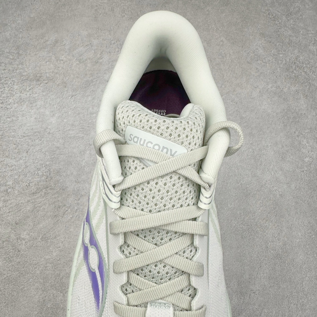 图片[5]-＃SG纯原 Saucony Triumph 22 索康尼胜利22代旗舰级缓震型跑鞋 性能相比前几代再升级：鞋面采用全新升级的工学网设计 贴合脚部更透气 中底部分使用最新的PWRRUN+材质 搭配PWRRUN+鞋垫使中底的大幅加厚 10mm坡差进一步提供缓震、回弹性能 内底则采用了FORMFIT动态适应系统 动态契合脚型 提升包裹性和舒适性 提供更卓越的动态回馈体验 XT-900橡胶大底 可提供良好的抓地力和较强抗磨性能 尺码：35.5 36 36.5 37.5 38 38.5 39 40 40.5 41 42 42.5 43 44 44.5 45-选品中心