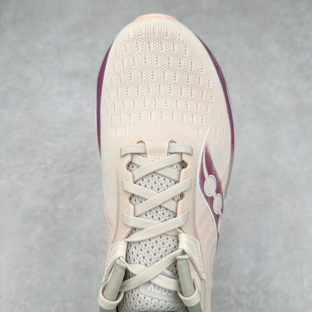图片[4]-＃SG纯原 Saucony Triumph 22 索康尼胜利22代旗舰级缓震型跑鞋 性能相比前几代再升级：鞋面采用全新升级的工学网设计 贴合脚部更透气 中底部分使用最新的PWRRUN+材质 搭配PWRRUN+鞋垫使中底的大幅加厚 10mm坡差进一步提供缓震、回弹性能 内底则采用了FORMFIT动态适应系统 动态契合脚型 提升包裹性和舒适性 提供更卓越的动态回馈体验 XT-900橡胶大底 可提供良好的抓地力和较强抗磨性能 尺码：35.5 36 36.5 37.5 38 38.5 39 40 40.5 41 42 42.5 43 44 44.5 45-选品中心