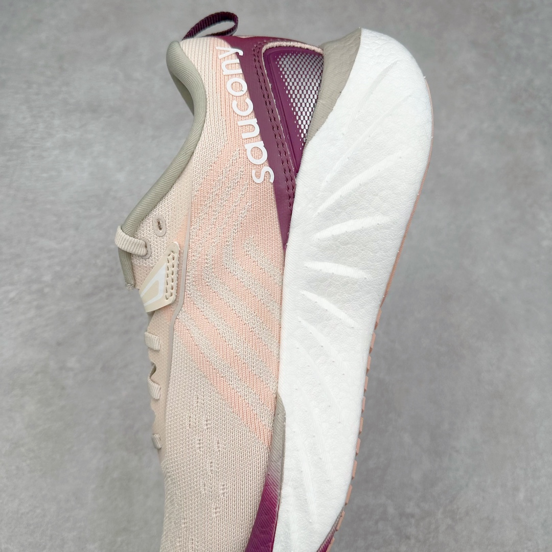 图片[7]-＃SG纯原 Saucony Triumph 22 索康尼胜利22代旗舰级缓震型跑鞋 性能相比前几代再升级：鞋面采用全新升级的工学网设计 贴合脚部更透气 中底部分使用最新的PWRRUN+材质 搭配PWRRUN+鞋垫使中底的大幅加厚 10mm坡差进一步提供缓震、回弹性能 内底则采用了FORMFIT动态适应系统 动态契合脚型 提升包裹性和舒适性 提供更卓越的动态回馈体验 XT-900橡胶大底 可提供良好的抓地力和较强抗磨性能 尺码：35.5 36 36.5 37.5 38 38.5 39 40 40.5 41 42 42.5 43 44 44.5 45-选品中心