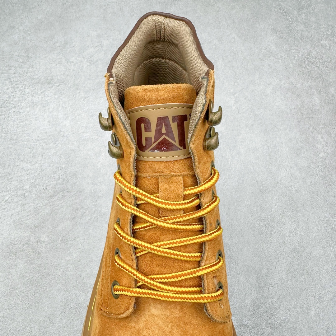 图片[5]-＃特价福利 CAT卡特 硬汉推土机品牌经典百搭户外休闲大黄靴系列 广东大厂品质 24ss秋冬新款 常年主打 时尚潮流搭配 面料釆用意大利进口磨砂牛皮 全鞋真牛皮材料 大底到五金都是代工厂原材料制作 好货不杀猪 首单质量严格把控 全套官网统一包装 今年冬季防寒户外专用 日常随意搭配 型男必备 尺码：38 39 40 41 42 43 44 (偏大一码)-选品中心