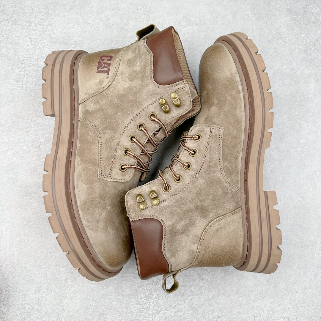 图片[3]-＃特价福利 CAT卡特 硬汉推土机品牌经典百搭户外休闲大黄靴系列 广东大厂品质 24ss秋冬新款 常年主打 时尚潮流搭配 面料釆用意大利进口磨砂牛皮 全鞋真牛皮材料 大底到五金都是代工厂原材料制作 好货不杀猪 首单质量严格把控 全套官网统一包装 今年冬季防寒户外专用 日常随意搭配 型男必备 尺码：38 39 40 41 42 43 44 (偏大一码)-选品中心