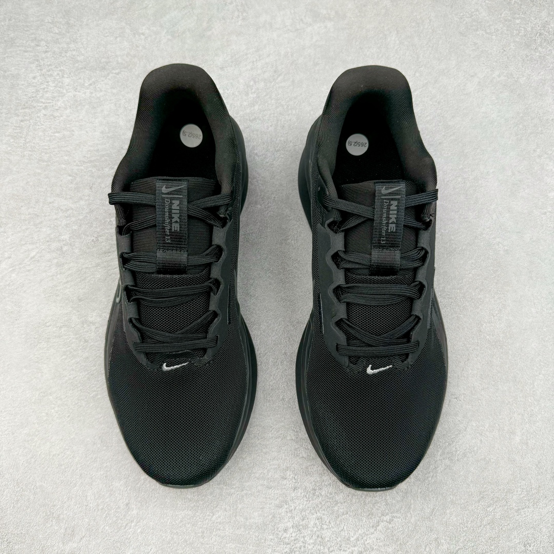 图片[2]-＃纯原 NK Revolution 13 Wide 回游者13代系列低帮轻质缓震透气休闲运动跑步鞋“网织全黑武士”FD6454-003 无论你是跑步新手还是迫切想提速的专业跑者，Nike Downshifter 13 公路跑步鞋都能伴你轻松驾驭。鞋面结合缓震耐穿性能，为你造就又一个得力装备，或是助你朝着目标迈进。尺码：39 40 40.5 41 42 42.5 43 44 44.5 45-选品中心