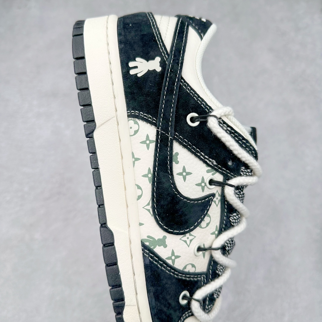 图片[6]-NK Dunk Low 定制配色 SJ2068-290 大厂出品 极力推荐 原装头层材料 独家版型蒸餾加工帶來的是更好的视觉和脚感体验大厂纯原品质出货 清洁度 电绣工艺 皮料切割干净无任何毛边 细节完美 尺码：36 36.5 37.5 38 38.5 39 40 40.5 41 42 42.5 43 44 44.5 45 46 47.5-选品中心