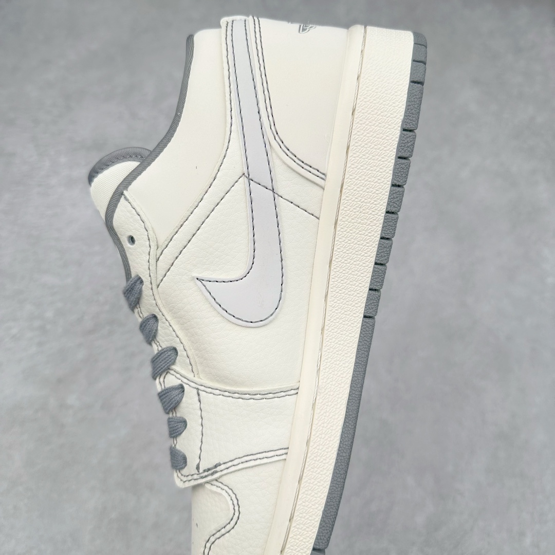 图片[7]-Air Jordan AJ1 Low 低帮系列定制配色 CF3688-022 原厂内置气垫魔块 A模大底 头层小牛皮 鞋舌AJ原厂专用牛津布+AJ专用反口珍珠布+原厂无杂质高弹内里海棉+特殊封边弹力鞋带 尺码：36 36.5 37.5 38 38.5 39 40 40.5 41 42 42.5 43 44 44.5 45 46-选品中心