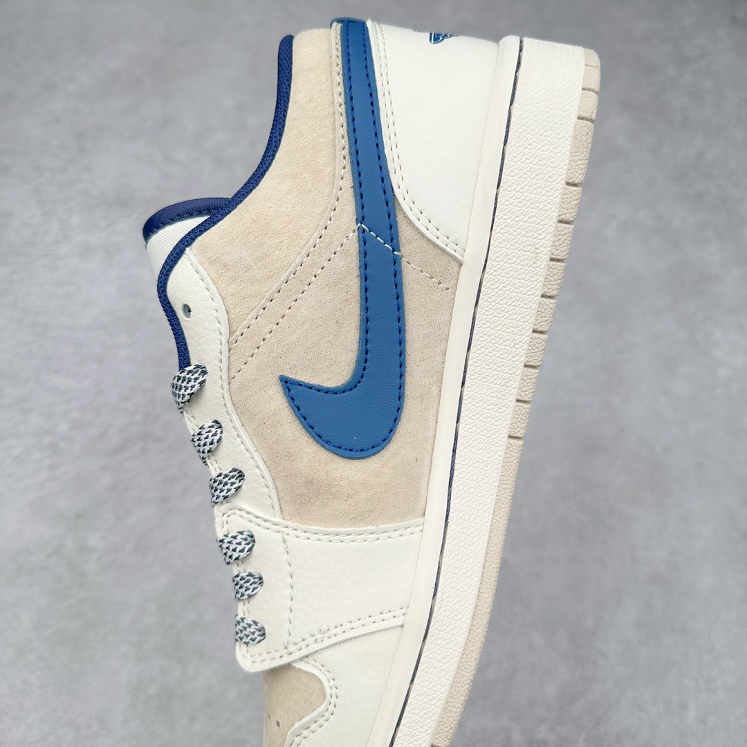 图片[7]-Air Jordan AJ1 Low 低帮系列定制配色 SJ9950-027 原厂内置气垫魔块 A模大底 头层小牛皮 鞋舌AJ原厂专用牛津布+AJ专用反口珍珠布+原厂无杂质高弹内里海棉+特殊封边弹力鞋带 尺码：36 36.5 37.5 38 38.5 39 40 40.5 41 42 42.5 43 44 44.5 45 46-选品中心