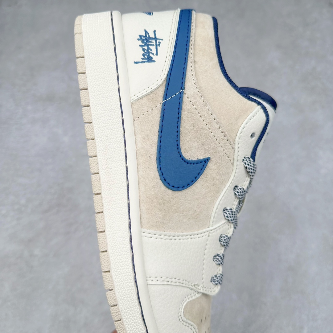 图片[6]-Air Jordan AJ1 Low 低帮系列定制配色 SJ9950-027 原厂内置气垫魔块 A模大底 头层小牛皮 鞋舌AJ原厂专用牛津布+AJ专用反口珍珠布+原厂无杂质高弹内里海棉+特殊封边弹力鞋带 尺码：36 36.5 37.5 38 38.5 39 40 40.5 41 42 42.5 43 44 44.5 45 46-选品中心