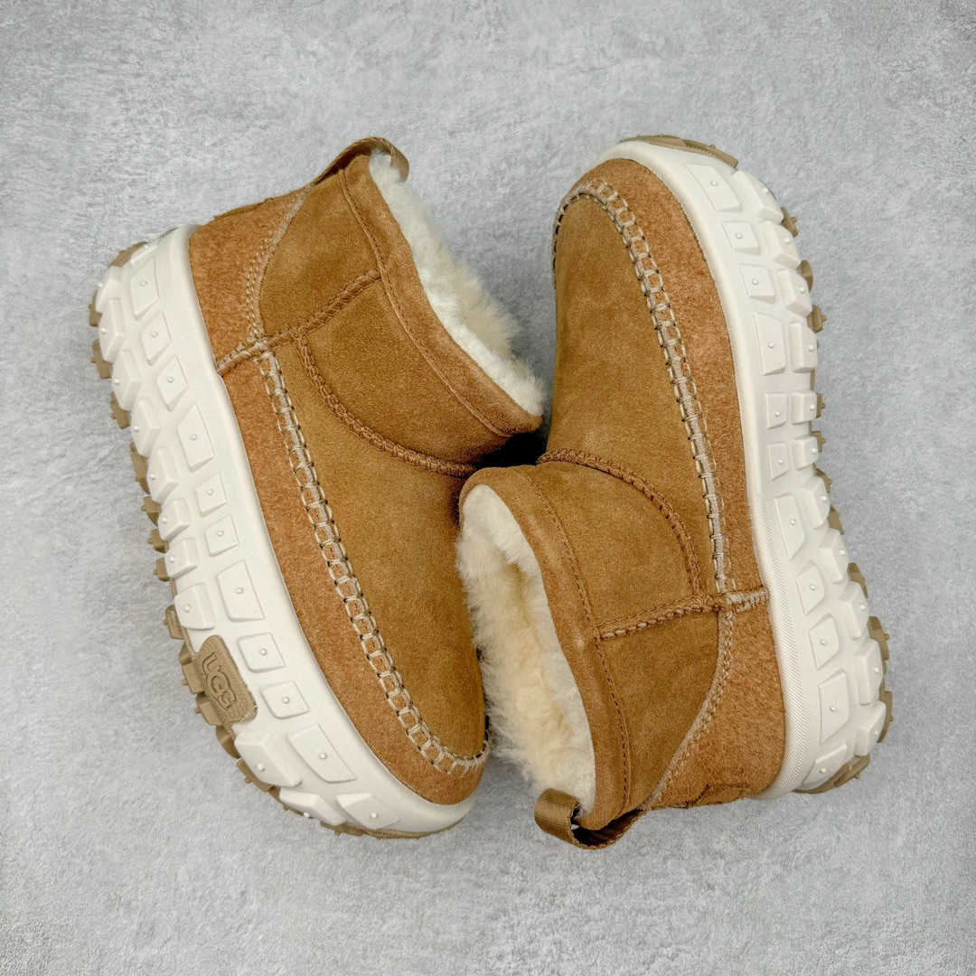 图片[3]-＃SP原厂 UGG 1154530 轮胎底短筒塔斯曼露趾包头秋冬羊皮毛一体雪地靴 全鞋采用ZP同厂 隆丰A级澳洲进口羊皮毛一体 品牌代工厂生产线 完全遵循ZP工艺流程 代工厂原厂版师 秉承无原鞋不开发选择 注重每一处细节 市面最正版型 TREADLITE\\\”轻翼\\\”科技外底 轻便/耐用/柔韧/桩型【售后郑重承诺】一个月内若出现重大脱胶/断底等质量问题 直接为您换新！尺码：35 36 37 38 39 40-选品中心