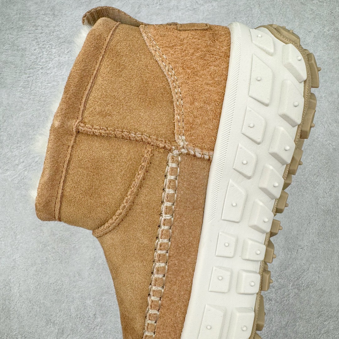 图片[7]-＃SP原厂 UGG 1154530 轮胎底短筒塔斯曼露趾包头秋冬羊皮毛一体雪地靴 全鞋采用ZP同厂 隆丰A级澳洲进口羊皮毛一体 品牌代工厂生产线 完全遵循ZP工艺流程 代工厂原厂版师 秉承无原鞋不开发选择 注重每一处细节 市面最正版型 TREADLITE\\\”轻翼\\\”科技外底 轻便/耐用/柔韧/桩型【售后郑重承诺】一个月内若出现重大脱胶/断底等质量问题 直接为您换新！尺码：35 36 37 38 39 40-选品中心