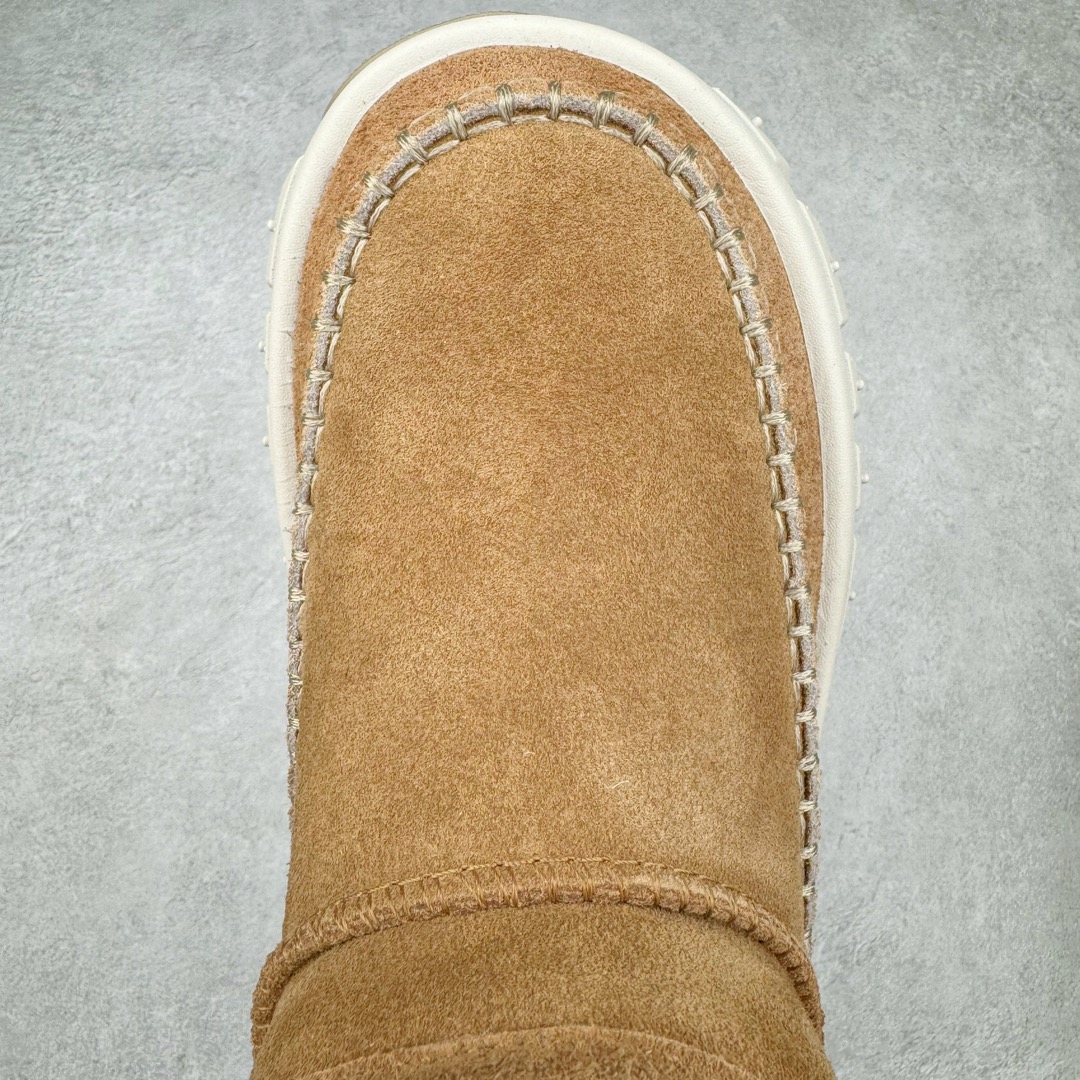 图片[4]-＃SP原厂 UGG 1154530 轮胎底短筒塔斯曼露趾包头秋冬羊皮毛一体雪地靴 全鞋采用ZP同厂 隆丰A级澳洲进口羊皮毛一体 品牌代工厂生产线 完全遵循ZP工艺流程 代工厂原厂版师 秉承无原鞋不开发选择 注重每一处细节 市面最正版型 TREADLITE\\\”轻翼\\\”科技外底 轻便/耐用/柔韧/桩型【售后郑重承诺】一个月内若出现重大脱胶/断底等质量问题 直接为您换新！尺码：35 36 37 38 39 40-选品中心