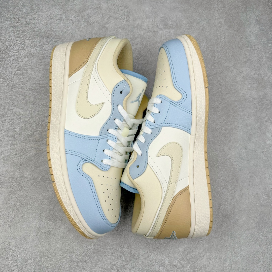 图片[3]-＃K版 Air Jordan AJ1 Low 低帮 HQ4186-111 全新流水线出品 DT版本唯一平替选择 市场第二梯队最强版 全部原鞋开发 原楦原纸板开发 全鞋电脑针车 原厂内置全掌气垫 原盒内在原标 唯一Zp原版鞋带绑法 免检产品 全新2022版型 全头层皮料 完美零毛边处理 原厂配置全掌气垫 价格定位良心 几十个配色陆续出货 尺码：36 36.5 37.5 38 38.5 39 40 40.5 41 42 42.5 43 44 44.5 45 46 47.5-选品中心