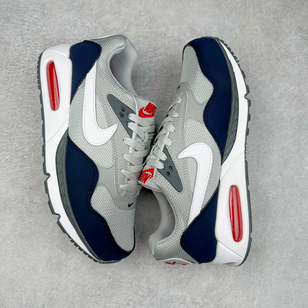 图片[3]-NK Air Max Correlate 关联系列低帮气垫百搭休闲运动慢跑鞋 511416-010 选用网眼鞋面 脚感舒适透气 鞋舌、鞋侧及后跟处饰有品牌标识 简约大气又时尚 采用经典系带开合方式 可自由调节松紧度 泡棉中底搭载Max Air气垫 具有良好的回弹性及缓震性能 橡胶外底可防滑耐磨 提升抓地力 尺码：36 36.5 37.5 38 38.5 39 40 40.5 41 42 42.5 43 44 44.5 45-选品中心