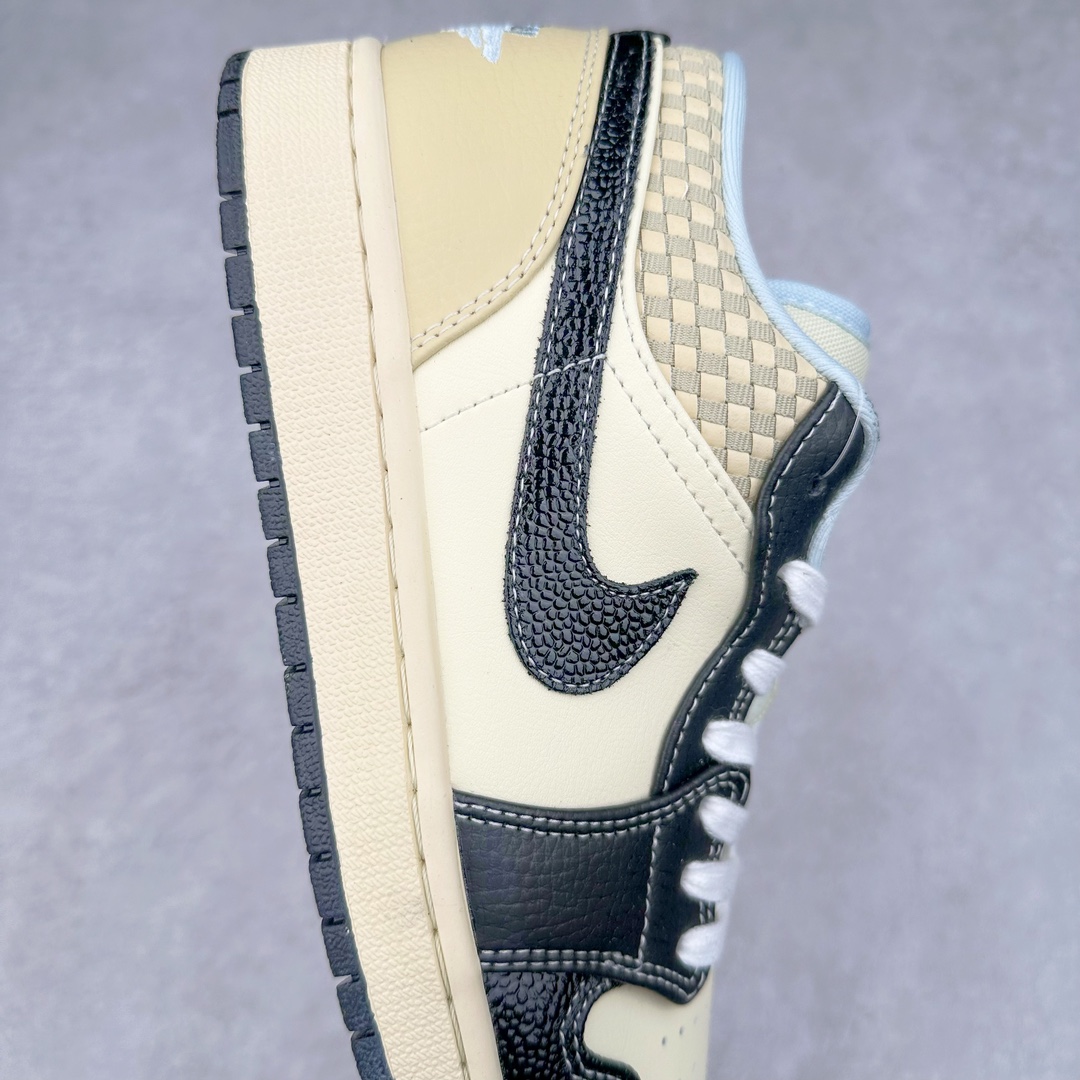 图片[6]-＃K版 Air Jordan AJ1 Low 低帮 HQ3437-101 全新流水线出品 DT版本唯一平替选择 市场第二梯队最强版 全部原鞋开发 原楦原纸板开发 全鞋电脑针车 原厂内置全掌气垫 原盒内在原标 唯一Zp原版鞋带绑法 免检产品 全新2022版型 全头层皮料 完美零毛边处理 原厂配置全掌气垫 价格定位良心 几十个配色陆续出货 尺码：36 36.5 37.5 38 38.5 39 40 40.5 41 42 42.5 43 44 44.5 45 46 47.5-选品中心