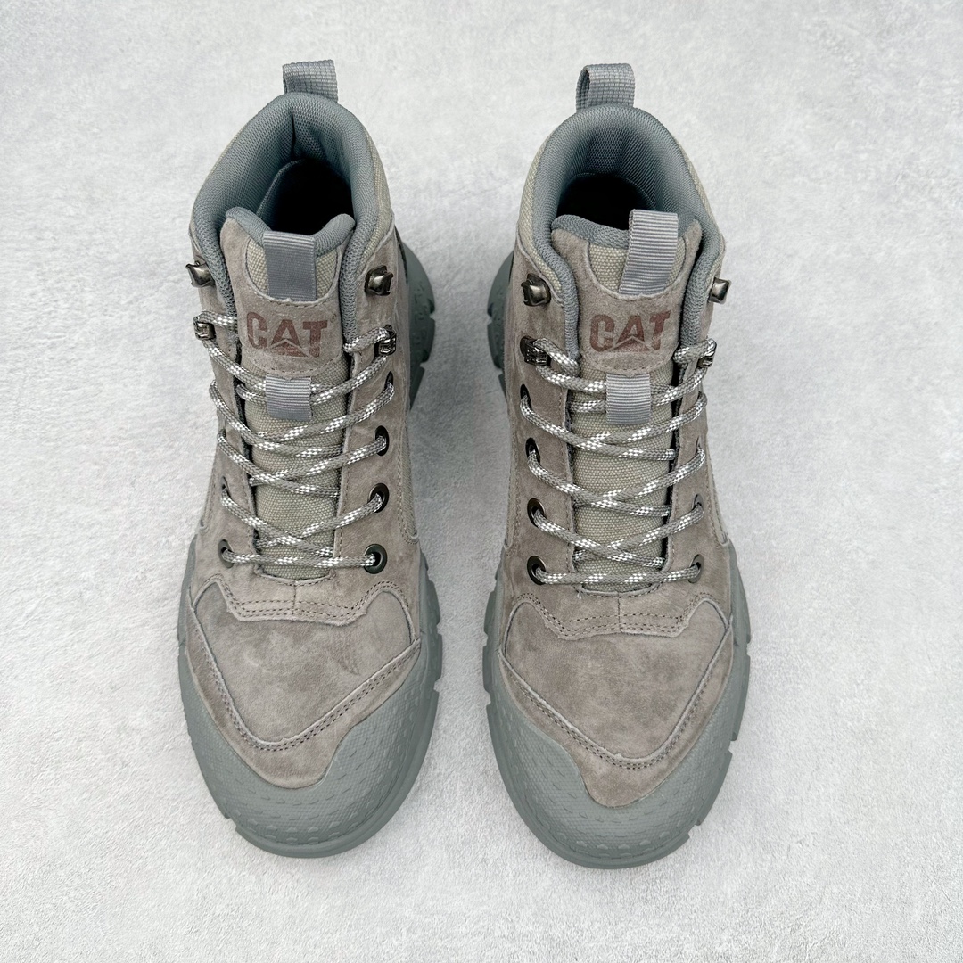 图片[2]-＃福利特价 CAT卡特 硬汉推土机品牌经典百搭户外中帮休闲男鞋 广东大厂品质 24ss秋冬新款 常年主打 时尚潮流搭配 面料釆用意大利进口磨砂牛皮 全鞋真牛皮材料 大底到五金都是代工厂原材料制作 好货不杀猪 首单质量严格把控 全套官网统一包装 今年冬季防寒户外专用 日常随意搭配 型男必备 尺码：39 40 41 42 43 44 (偏大一码)-选品中心