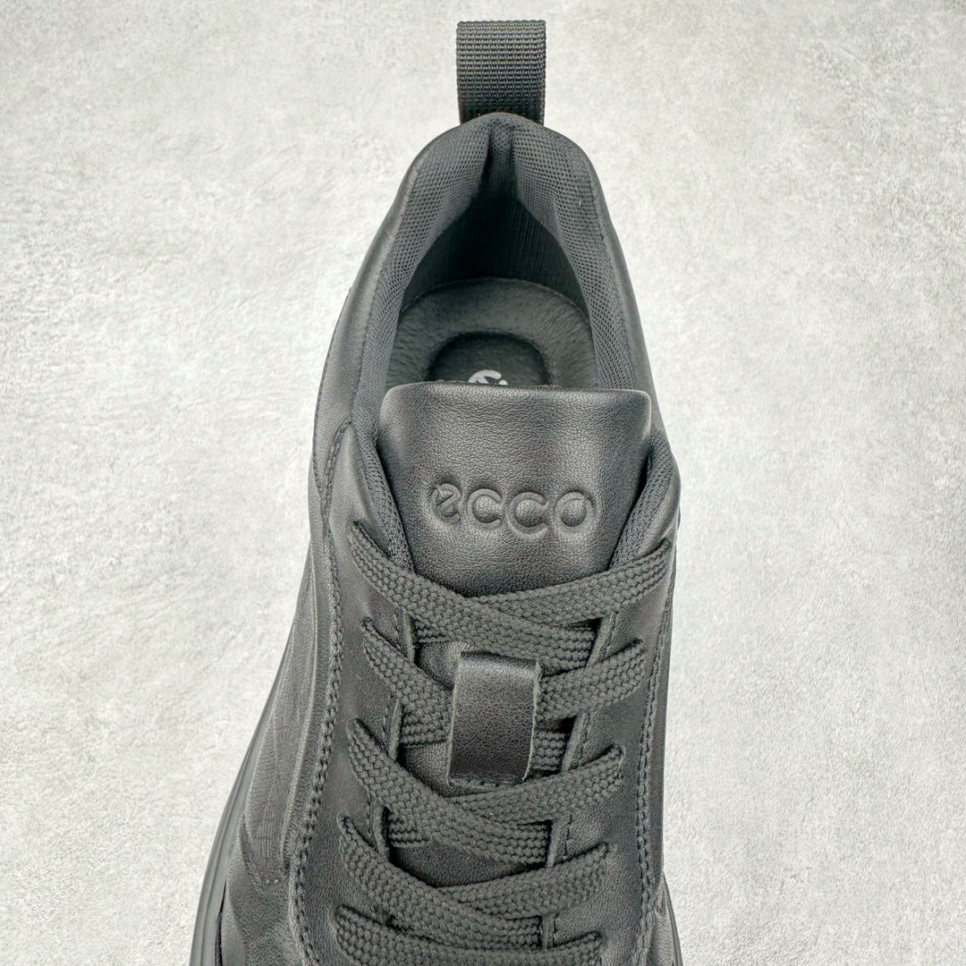 图片[5]-ECCO爱步厚底板鞋男鞋 秋季新款简约时尚真皮休闲鞋 街头ACE系列 顺应复古风格热潮 摩登潮流的厚底板鞋 优质牛皮和柔软织物衬里 提供舒适透气的穿着体验 简约系带设计，可自由调节松紧 随时随地自在出行 马赛克拼色设计为整体造型增添活力 橡胶大底 轻盈缓震 舒适回弹 抓地耐磨 辅以经典的板鞋鞋型 摆脱厚重的笨重感 时刻保持时尚热潮 尺码：38 39 40 41 42 43（皮鞋码）-选品中心