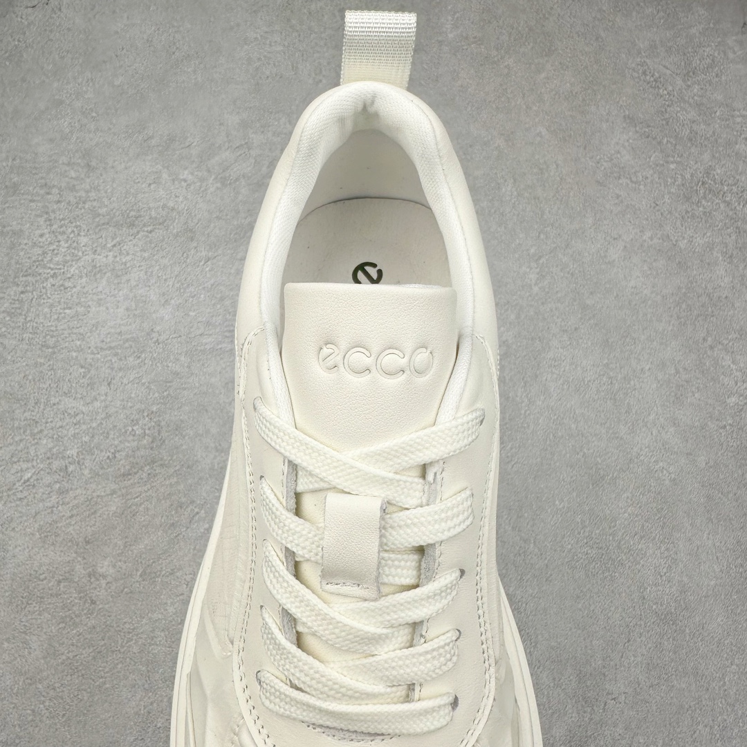 图片[5]-ECCO爱步厚底板鞋男鞋 秋季新款简约时尚真皮休闲鞋 街头ACE系列 顺应复古风格热潮 摩登潮流的厚底板鞋 优质牛皮和柔软织物衬里 提供舒适透气的穿着体验 简约系带设计，可自由调节松紧 随时随地自在出行 马赛克拼色设计为整体造型增添活力 橡胶大底 轻盈缓震 舒适回弹 抓地耐磨 辅以经典的板鞋鞋型 摆脱厚重的笨重感 时刻保持时尚热潮 尺码：38 39 40 41 42 43（皮鞋码）-选品中心