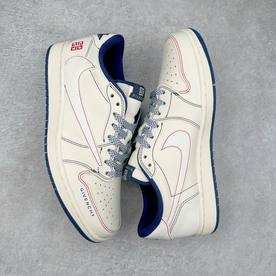 图片[3]-TS x Air Jordan AJ1 Low 倒钩低帮联名定制配色 XY2688-115 原厂内置气垫魔块 A模大底 头层小牛皮 鞋舌AJ原厂专用牛津布+AJ专用反口珍珠布+原厂无杂质高弹内里海棉+特殊封边弹力鞋带 尺码：36 36.5 37.5 38 38.5 39 40 40.5 41 42 42.5 43 44 44.5 45 46 47.5-选品中心