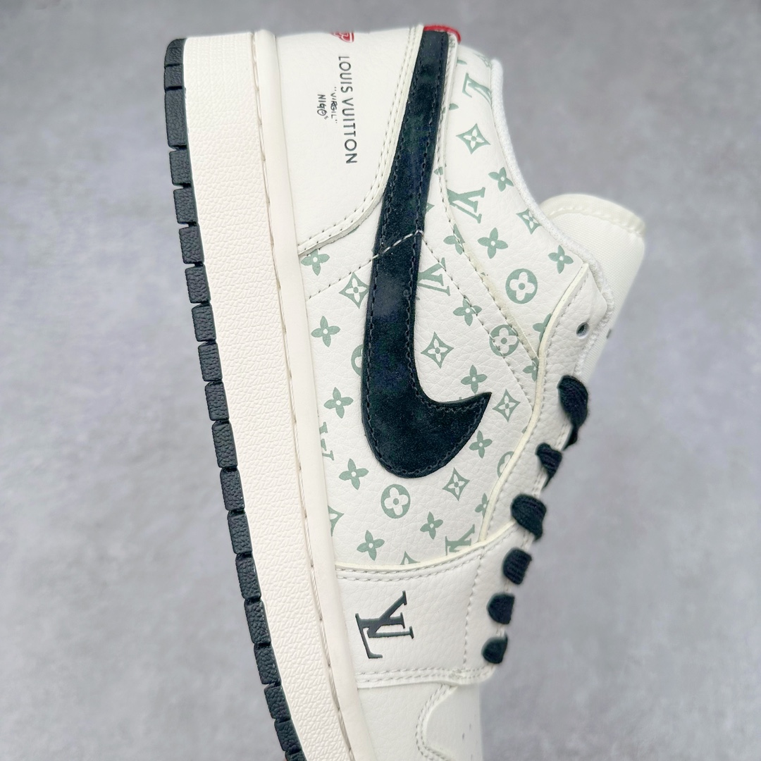 图片[6]-Air Jordan AJ1 Low 低帮系列定制配色 WG8850-009 原厂内置气垫魔块 A模大底 头层小牛皮 鞋舌AJ原厂专用牛津布+AJ专用反口珍珠布+原厂无杂质高弹内里海棉+特殊封边弹力鞋带 尺码：36 36.5 37.5 38 38.5 39 40 40.5 41 42 42.5 43 44 44.5 45 46-选品中心