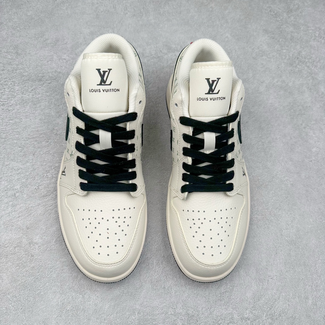 图片[2]-Air Jordan AJ1 Low 低帮系列定制配色 WG8850-009 原厂内置气垫魔块 A模大底 头层小牛皮 鞋舌AJ原厂专用牛津布+AJ专用反口珍珠布+原厂无杂质高弹内里海棉+特殊封边弹力鞋带 尺码：36 36.5 37.5 38 38.5 39 40 40.5 41 42 42.5 43 44 44.5 45 46-选品中心