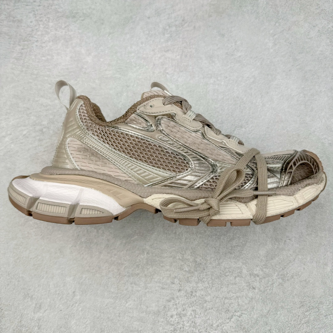 ＃XA BALENCIAGA 3XL Sneakers 巴黎世家十代网布系带低帮走秀复古老爹鞋 全套原纸板楦头开发 最原汁原味的灵魂版型 全鞋荧光划线卡点 胶水把控整洁度追求极致完美 每一双都是工艺品 多重QC质检 超越公司货的品控标准 实实在在的免检产品 原盒原配 正确字体电绣 粗细、位置、大小正确 侧边TPU 透气孔匹配意产原版 正确分离大底 TPU软底 原版一致大底LOGO 立体感十足 原厂皮料水洗做旧 采购原厂网纱 不含皮革 网布材料和聚氨酯 磨损效果 鞋头边缘和后帮 Balenciaga 徽标 鞋面和后跟凸印尺码 鞋舌 3XL 橡胶品牌标识和反光细节 鞋帮拉袢和鞋舌拉祥 配反光细节 备用鞋带在鞋履前侧 可在穿着前取下 便于不同造型搭配 正常尺码 尺码：35 36 37 38 39 40 41 42 43 44 45 46-选品中心