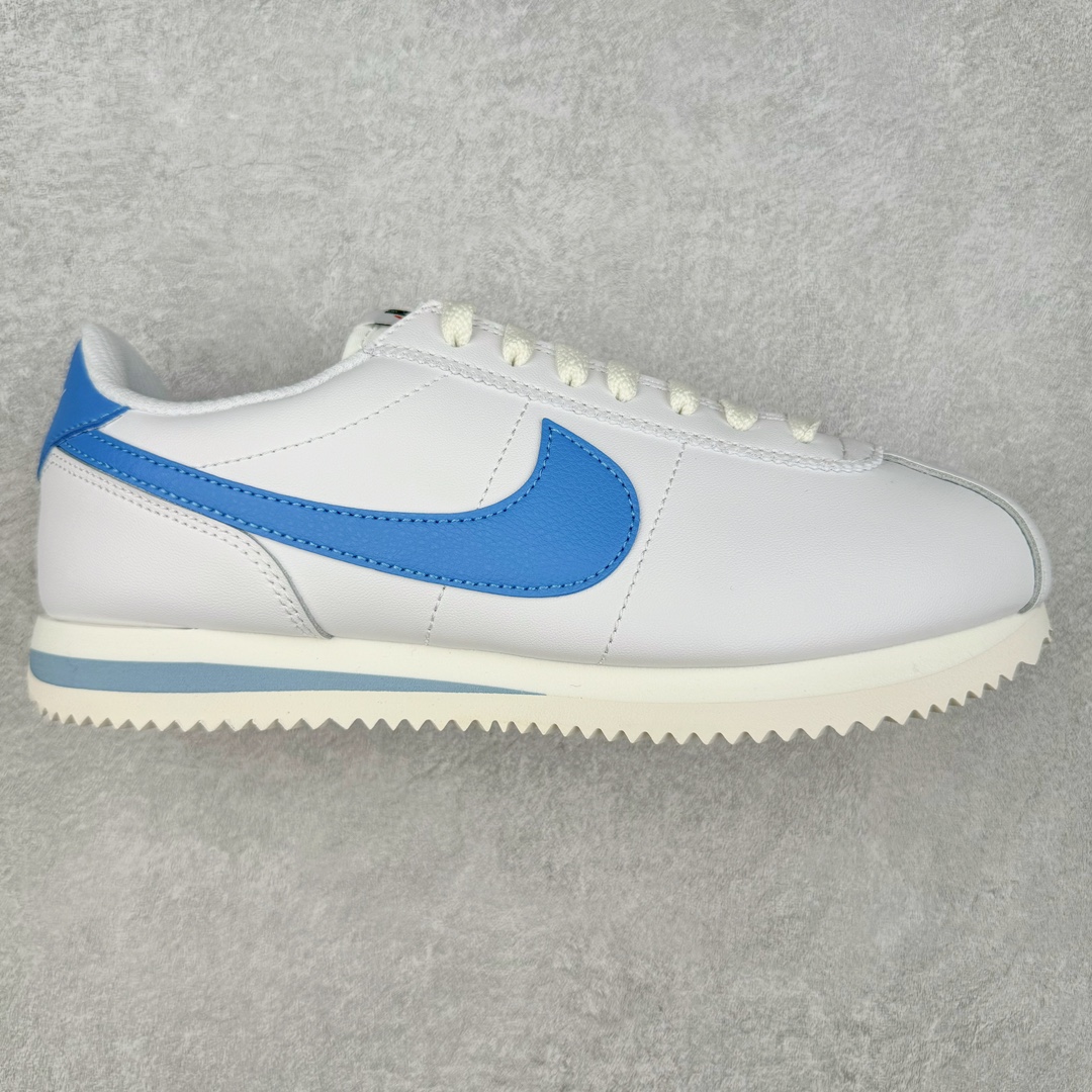 ＃JC纯原 NK Classic Cortez Leather 阿甘复古初代皮革慢跑鞋 DN1791-102 实体平台指令订单 全套原纸板楦头开发 原厂数据大底磨具 一比一鞋头弧度高度鞋身弧度 细节品控鞋型随意对比 正确烫金高频细节 公司级标准检验QC 区分市面一切版本 完美复刻阿甘复古鞋型 尺码：35.5 36 36.5 37.5 38 38.5 39 40 40.5 41 42 42.5 43 44 45-选品中心