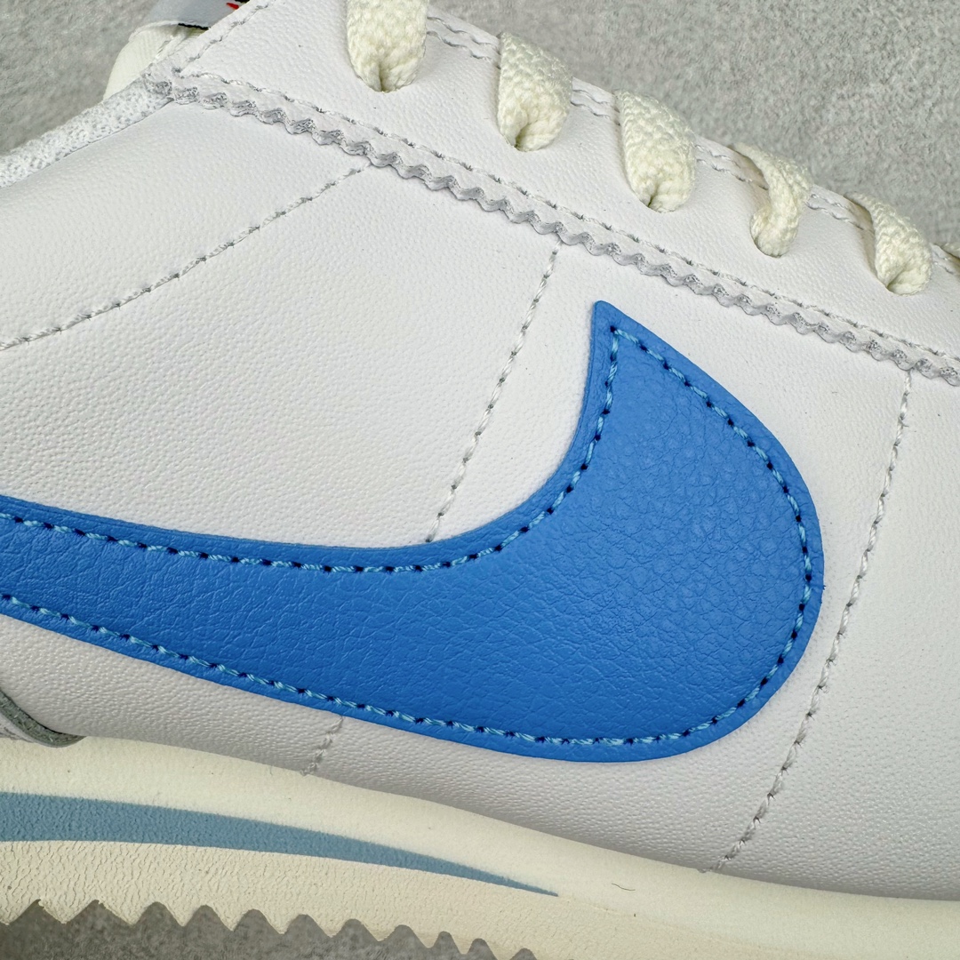 图片[18]-＃JC纯原 NK Classic Cortez Leather 阿甘复古初代皮革慢跑鞋 DN1791-102 实体平台指令订单 全套原纸板楦头开发 原厂数据大底磨具 一比一鞋头弧度高度鞋身弧度 细节品控鞋型随意对比 正确烫金高频细节 公司级标准检验QC 区分市面一切版本 完美复刻阿甘复古鞋型 尺码：35.5 36 36.5 37.5 38 38.5 39 40 40.5 41 42 42.5 43 44 45-选品中心