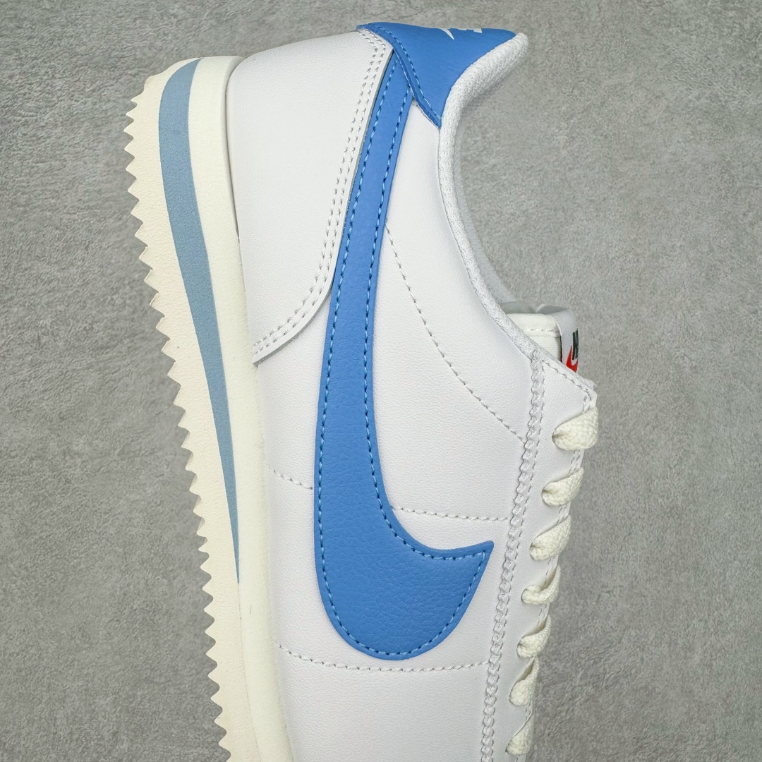 图片[6]-＃JC纯原 NK Classic Cortez Leather 阿甘复古初代皮革慢跑鞋 DN1791-102 实体平台指令订单 全套原纸板楦头开发 原厂数据大底磨具 一比一鞋头弧度高度鞋身弧度 细节品控鞋型随意对比 正确烫金高频细节 公司级标准检验QC 区分市面一切版本 完美复刻阿甘复古鞋型 尺码：35.5 36 36.5 37.5 38 38.5 39 40 40.5 41 42 42.5 43 44 45-选品中心
