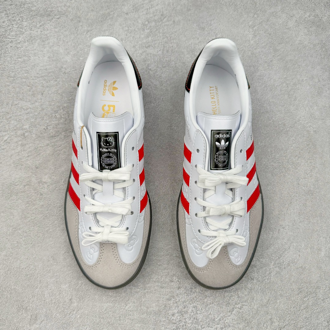图片[2]-＃MF AD Original Gazelle Indoor Trainers 瞪羚室内鞋系列低帮复古百搭休闲运动德训风板鞋 II0013 高端零售特供批次 原厂定制长毛翻毛皮组合环保纤维革鞋面材质 内置环保海玻璃鞋垫 外置RB橡胶大底 产品品控稳定性领先行业 原厂全套原楦原纸板冲刀磨具开发 原厂皮料加持 原厂港宝加持定型后跟R度完美 将复古进行到底 简约流畅 三十年不变经典 这款Gazelle运动鞋 无论面料、配色、质感或设计 都只在重现其1991年原款的经典 皮革鞋面 撞色三条纹和鞋跟标的设计 力求呈现90年代的经典复古风潮 Samba火热的同时 也带动了其它的复古鞋型 Gazelle便是其中一只 Gazelle Indoor拥有包边更宽的T字型鞋头 更好的保护运动员的前掌 浓浓的复古氛围感 非常适合现在流行的Cleanfit风格 尺码：35.5 36 36⅔ 37⅓ 38 38⅔ 39⅓ 40 40⅔ 41⅓ 42 42⅔ 43⅓ 44 44⅔ 45-选品中心