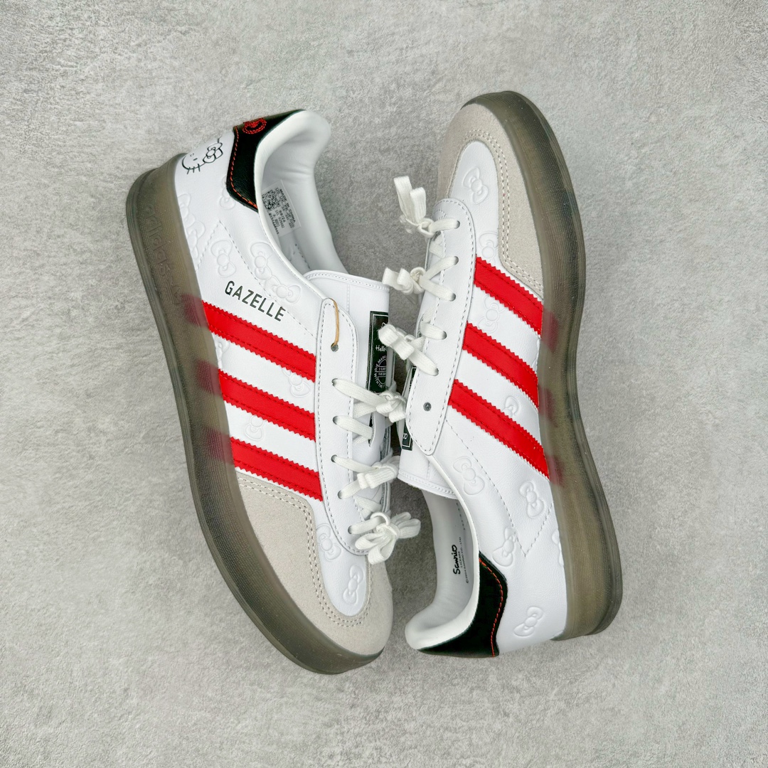 图片[3]-＃MF AD Original Gazelle Indoor Trainers 瞪羚室内鞋系列低帮复古百搭休闲运动德训风板鞋 II0013 高端零售特供批次 原厂定制长毛翻毛皮组合环保纤维革鞋面材质 内置环保海玻璃鞋垫 外置RB橡胶大底 产品品控稳定性领先行业 原厂全套原楦原纸板冲刀磨具开发 原厂皮料加持 原厂港宝加持定型后跟R度完美 将复古进行到底 简约流畅 三十年不变经典 这款Gazelle运动鞋 无论面料、配色、质感或设计 都只在重现其1991年原款的经典 皮革鞋面 撞色三条纹和鞋跟标的设计 力求呈现90年代的经典复古风潮 Samba火热的同时 也带动了其它的复古鞋型 Gazelle便是其中一只 Gazelle Indoor拥有包边更宽的T字型鞋头 更好的保护运动员的前掌 浓浓的复古氛围感 非常适合现在流行的Cleanfit风格 尺码：35.5 36 36⅔ 37⅓ 38 38⅔ 39⅓ 40 40⅔ 41⅓ 42 42⅔ 43⅓ 44 44⅔ 45-选品中心