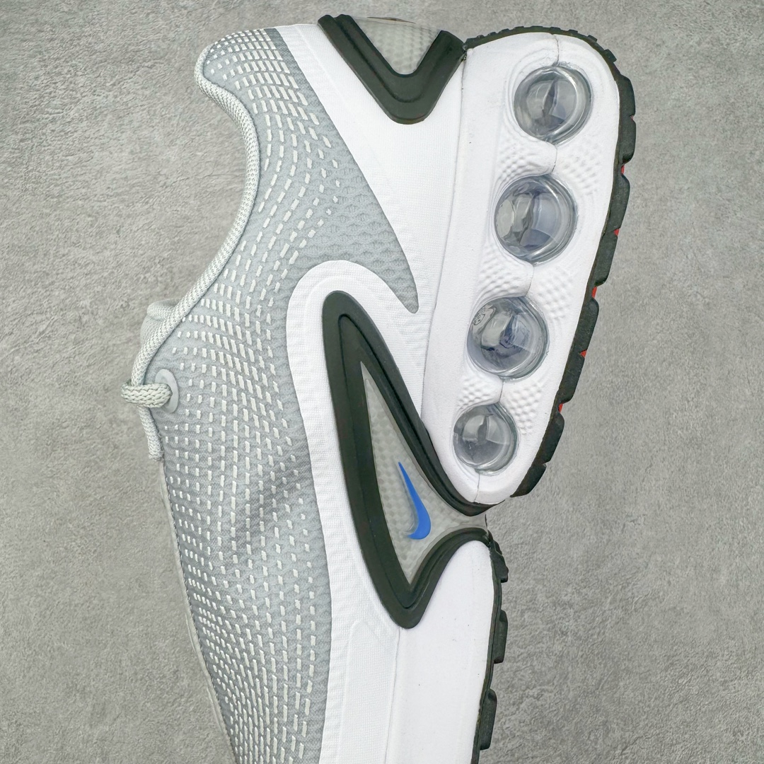 图片[7]-＃Lw纯原 NK Air Max Dn 网布舒适时尚耐磨透气低帮生活气垫休闲鞋 灰色 货号：DV3337-005 鞋面将延续 Air Max 家族的流线型设计 采用纺织布料打造 鞋底则搭载了全新的DynamicAir技术 由双气室和四根管状Nike Air气囊结构组成 鞋身整体以黑色为主色调 搭配橄榄绿色细节点缀 最大的亮点是侧面带有醒目的\\\”Supreme\\\”字样 彰显特殊的联名身份 尺码：36 36.5 37.5 38 38.5 39 40 40.5 41 42 42.5 43 44 44.5 45-选品中心