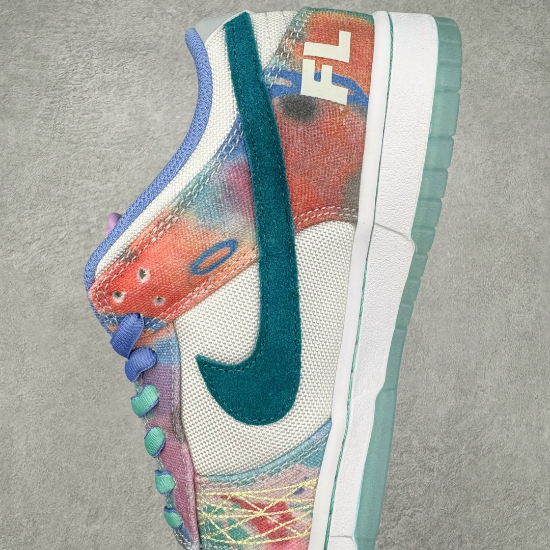 图片[7]-＃M纯原 Futura Laboratories x NK SB Dunk Low 联名白蓝扎染 HF6061-400 圈内最强 零售首选 独家原厂航空铝磨具打磨大底 鞋头坡度极致还原 原盒原配 圈内天花板工艺 原厂冲刀 超高清洁度 全鞋零毛边皮料切割 全套原楦原模倾力打造完美版型 采用原厂百宏鞋带以及原厂百宏织唛舌标 内标可供原厂几率过验 原厂中底布黄色点胶 原厂中底布拉帮走线遵循公司‼️尺码：36 36.5 37.5 38 38.5 39 40 40.5 41 42 42.5 43 44 44.5 45 46 47.5-选品中心