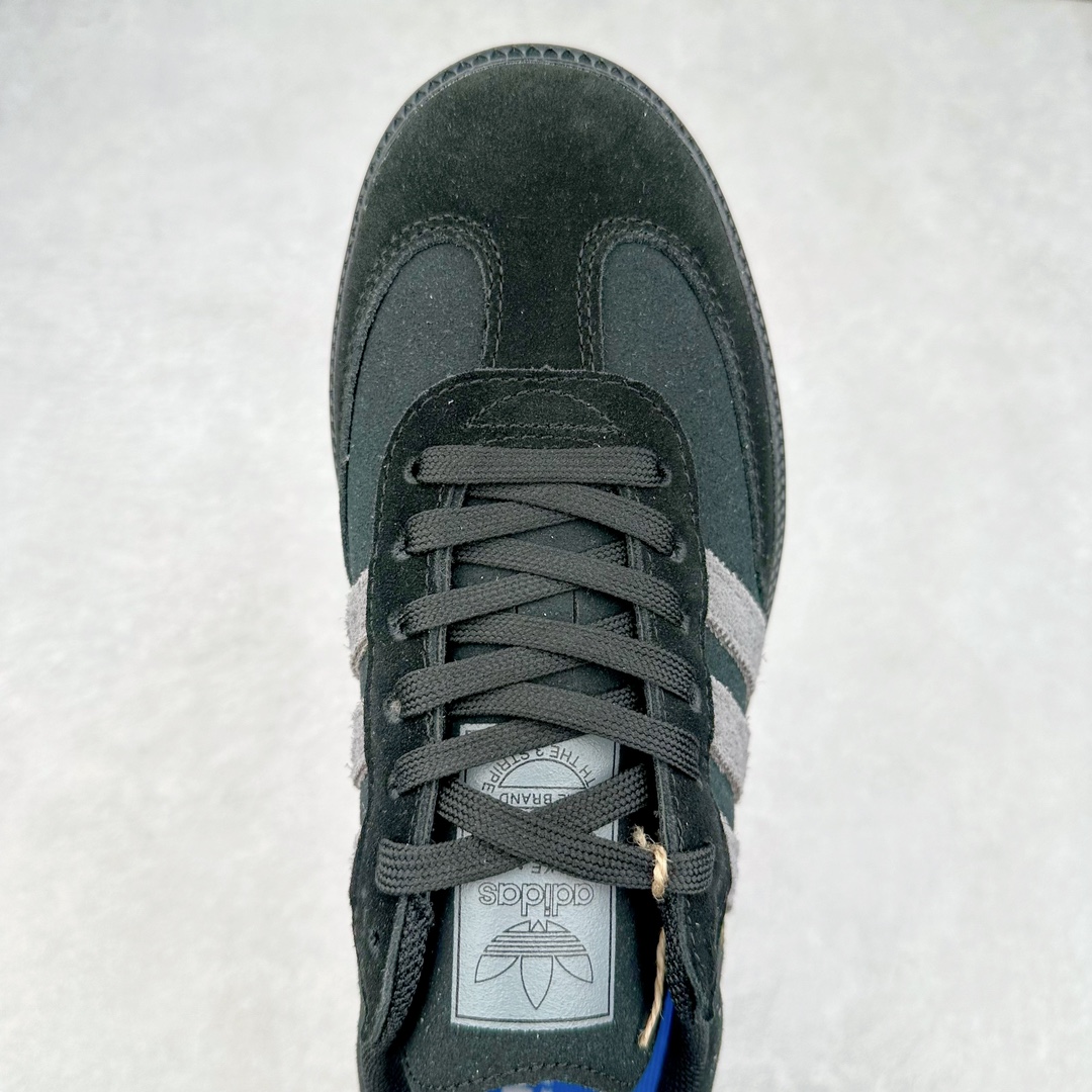 图片[4]-AD Original Samba OG 复古经典轻便板鞋 IH3348 这款桑巴鞋展示了高质量的工艺 带有装饰的超锁缝制和无缝的手感 柔软、柔软的皮革造型和标志性的3条纹完成了精致的外观 正规合身鞋带 鞋面上有绒面鞋垫 橡胶鞋底 享受正畸套筒软感 自50年代首次亮相以来就一直在赢得粉丝的青睐 尺码：36 36.5 37.5 38 38.5 39 40 40.5 41 42 42.5 43 44 44.5 45-选品中心