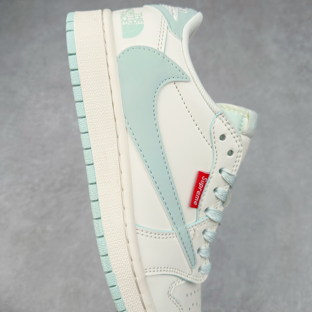 图片[6]-TS x Air Jordan AJ1 Low 倒钩低帮联名定制配色 XZ5158-001 原厂内置气垫魔块 A模大底 头层小牛皮 鞋舌AJ原厂专用牛津布+AJ专用反口珍珠布+原厂无杂质高弹内里海棉+特殊封边弹力鞋带 尺码：36 36.5 37.5 38 38.5 39 40 40.5 41 42 42.5 43 44 44.5 45 46 47.5-选品中心