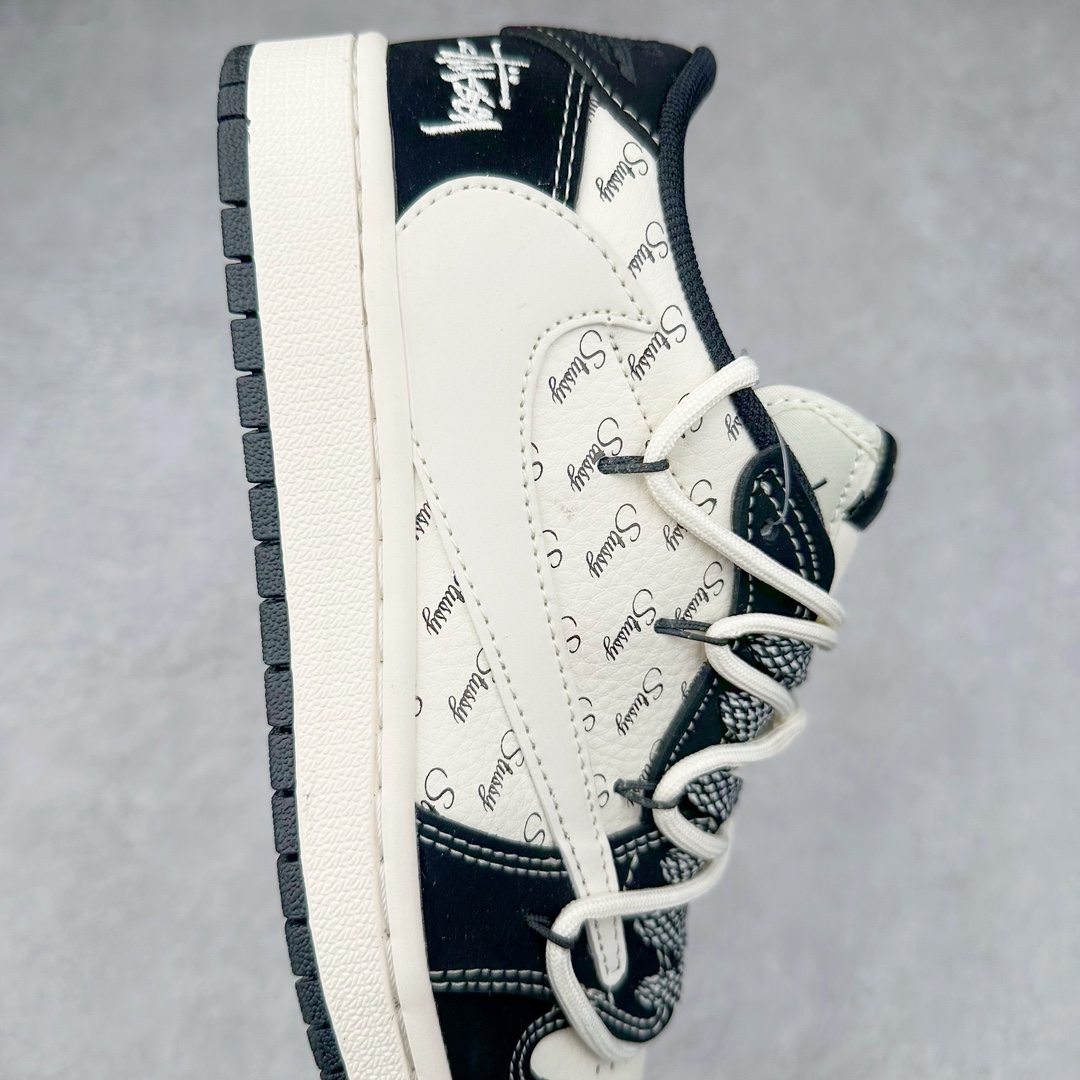 图片[6]-TS x Air Jordan AJ1 Low 倒钩低帮联名定制配色 SJ0086-131 原厂内置气垫魔块 A模大底 头层小牛皮 鞋舌AJ原厂专用牛津布+AJ专用反口珍珠布+原厂无杂质高弹内里海棉+特殊封边弹力鞋带 尺码：36 36.5 37.5 38 38.5 39 40 40.5 41 42 42.5 43 44 44.5 45 46 47.5-选品中心