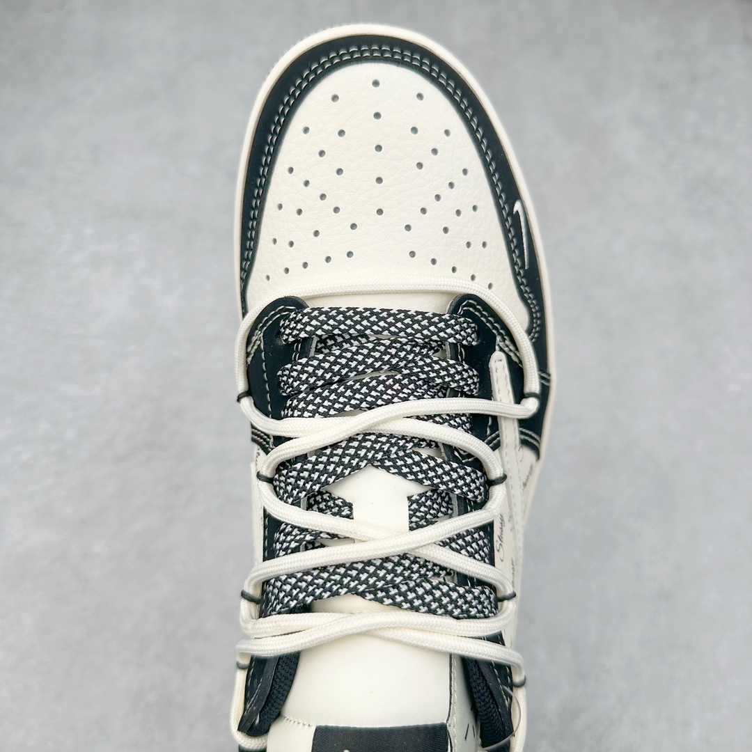 图片[4]-TS x Air Jordan AJ1 Low 倒钩低帮联名定制配色 SJ0086-131 原厂内置气垫魔块 A模大底 头层小牛皮 鞋舌AJ原厂专用牛津布+AJ专用反口珍珠布+原厂无杂质高弹内里海棉+特殊封边弹力鞋带 尺码：36 36.5 37.5 38 38.5 39 40 40.5 41 42 42.5 43 44 44.5 45 46 47.5-选品中心
