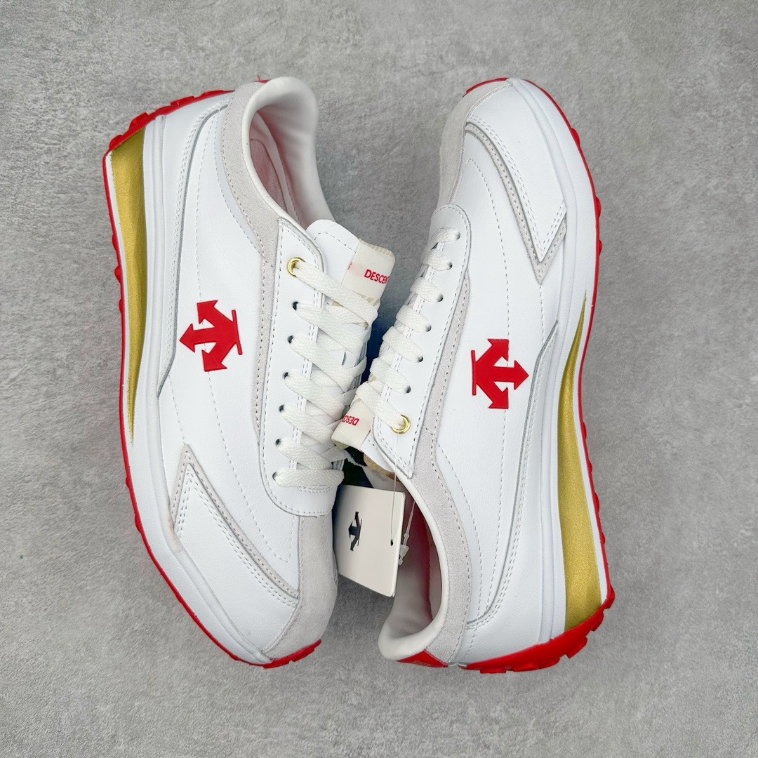 图片[3]-DESCENTE 迪桑特系带舒适百搭防滑耐磨低帮生活休闲鞋 原楦原纸版开发版型 鞋底设计有特殊的纹理或材料 以增加摩擦力 减少滑倒的风险 使用耐用的材料制成 能够承受长时间的使用和摩擦 减少磨损 尺码：36 36.5 37 38 38.5 39 40 40.5 41 42 42.5 43 44 45-选品中心