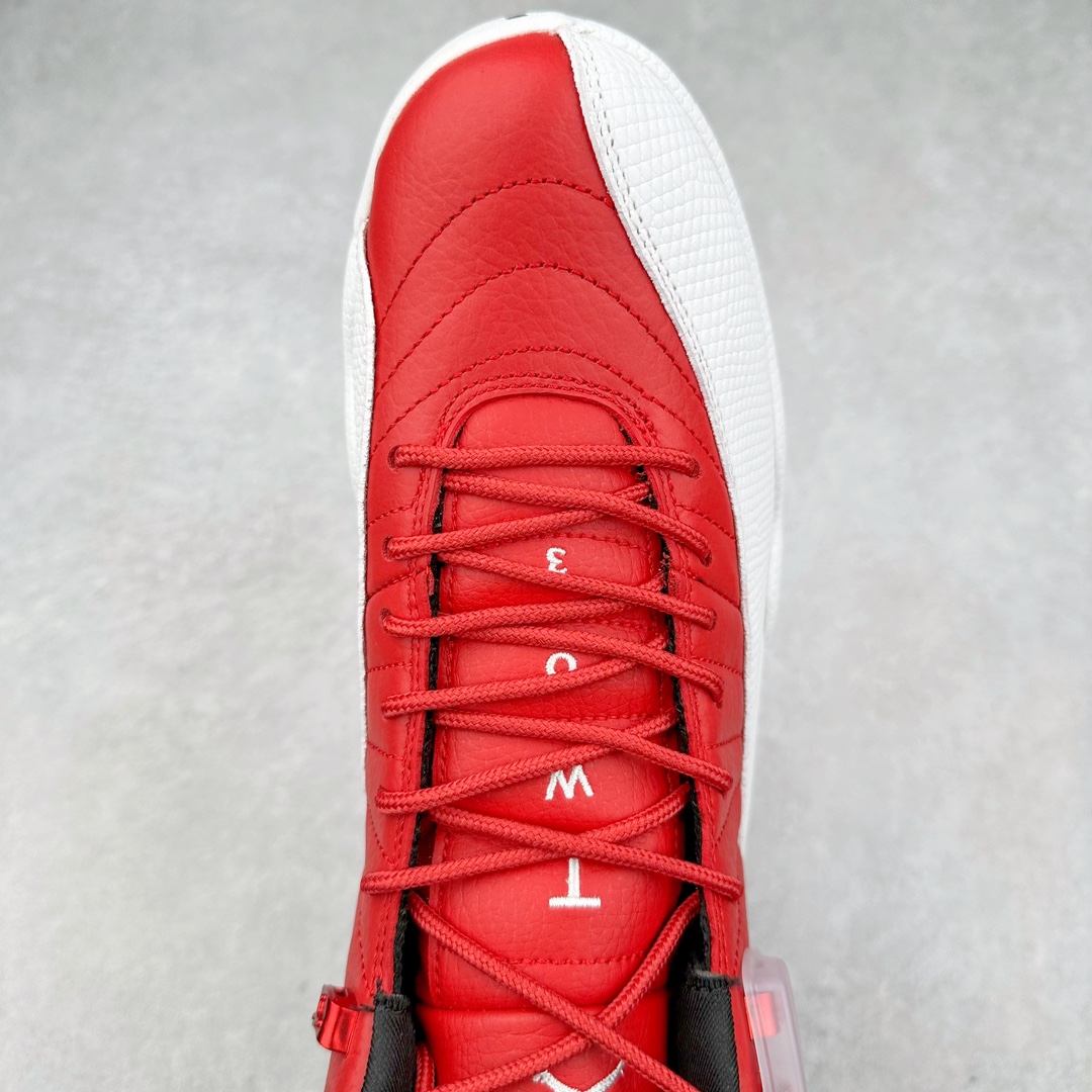 图片[4]-＃NC版 Air Jordan AJ12 Retro 红白 130690-600 原楦原纸板开发 原汁原味12代鞋型 进口原厂皮料 原厂碳板 原装材料 原厂定制金属扣 原厂电绣 支持与公司货全方位对比 只服务于5%懂鞋的高端客户 发国外可支持各种retail商店充正寄售 尺码：40 40.5 41 42 42.5 43 44 44.5 45 45.5 46 47.5-选品中心