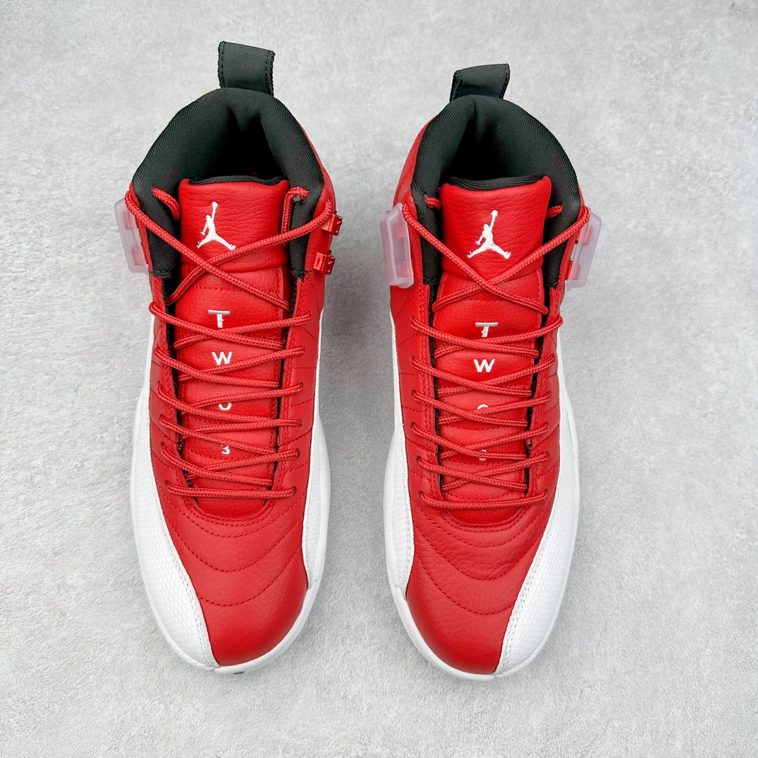 图片[2]-＃NC版 Air Jordan AJ12 Retro 红白 130690-600 原楦原纸板开发 原汁原味12代鞋型 进口原厂皮料 原厂碳板 原装材料 原厂定制金属扣 原厂电绣 支持与公司货全方位对比 只服务于5%懂鞋的高端客户 发国外可支持各种retail商店充正寄售 尺码：40 40.5 41 42 42.5 43 44 44.5 45 45.5 46 47.5-选品中心