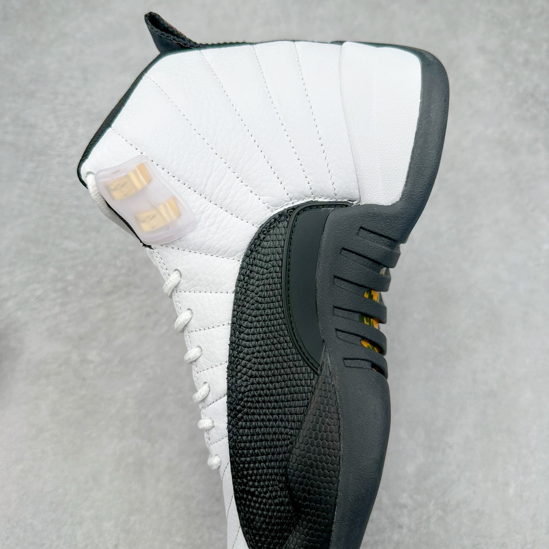 图片[7]-＃NC版 Air Jordan AJ12 Retro 黑白130690-125 原楦原纸板开发 原汁原味12代鞋型 进口原厂皮料 原厂碳板 原装材料 原厂定制金属扣 原厂电绣 支持与公司货全方位对比 只服务于5%懂鞋的高端客户 发国外可支持各种retail商店充正寄售 尺码：40 40.5 41 42 42.5 43 44 44.5 45 45.5 46 47.5-选品中心