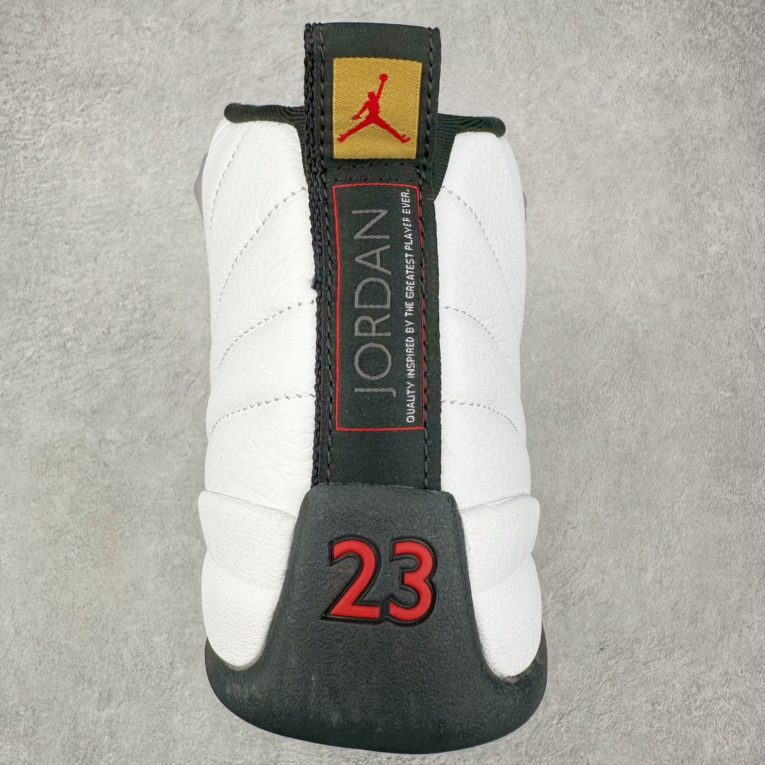 图片[8]-＃NC版 Air Jordan AJ12 Retro 黑白130690-125 原楦原纸板开发 原汁原味12代鞋型 进口原厂皮料 原厂碳板 原装材料 原厂定制金属扣 原厂电绣 支持与公司货全方位对比 只服务于5%懂鞋的高端客户 发国外可支持各种retail商店充正寄售 尺码：40 40.5 41 42 42.5 43 44 44.5 45 45.5 46 47.5-选品中心